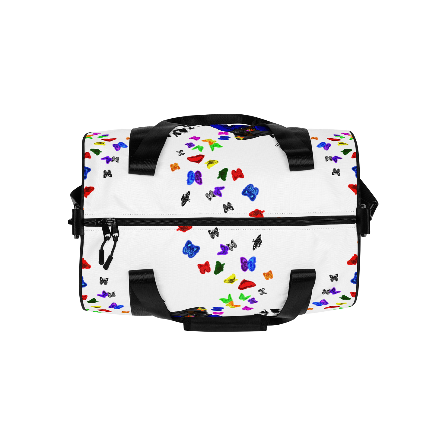 Chaos Print Gym Bag