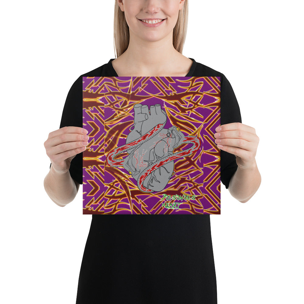 Poisonous Heart Canvas