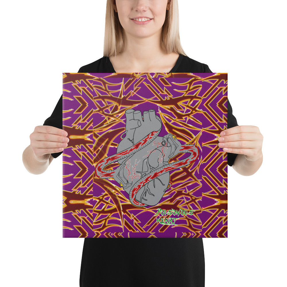 Poisonous Heart Canvas