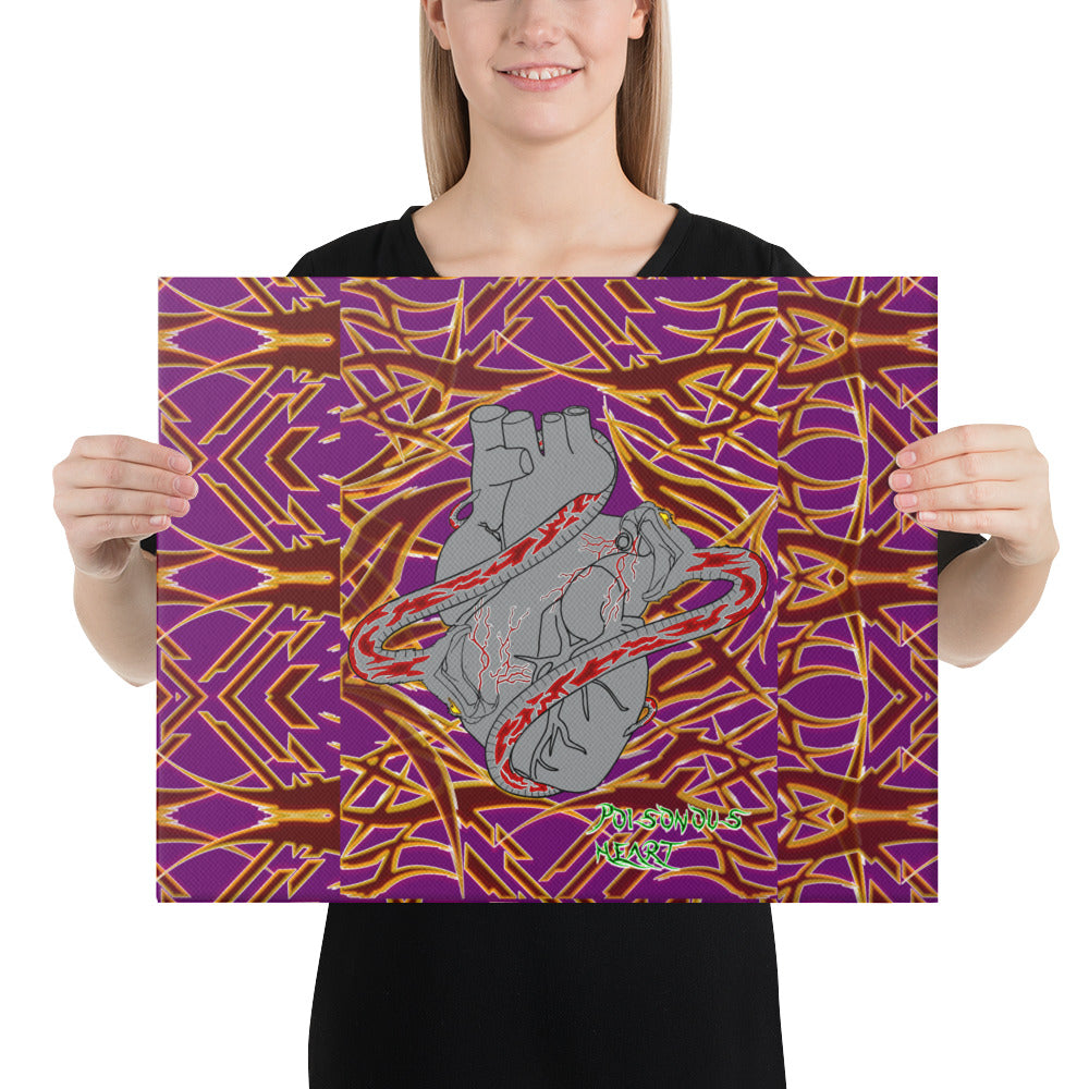 Poisonous Heart Canvas