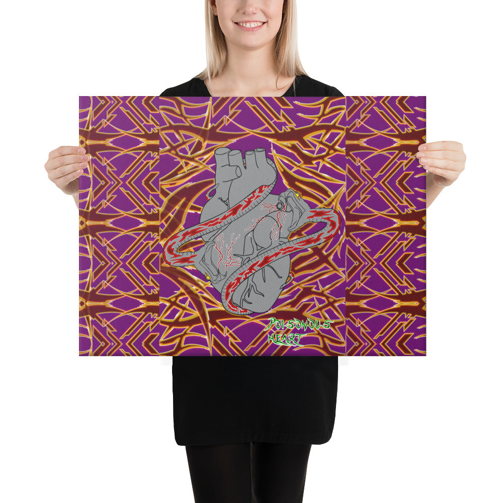Poisonous Heart Canvas
