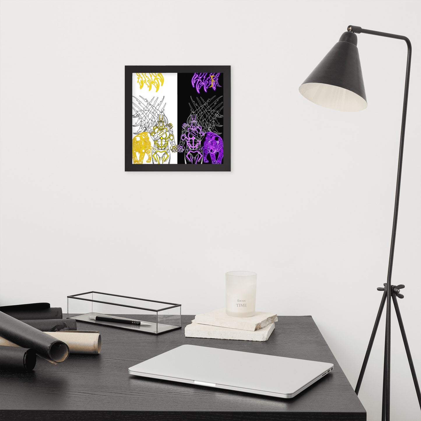 Black Panther Framed Poster