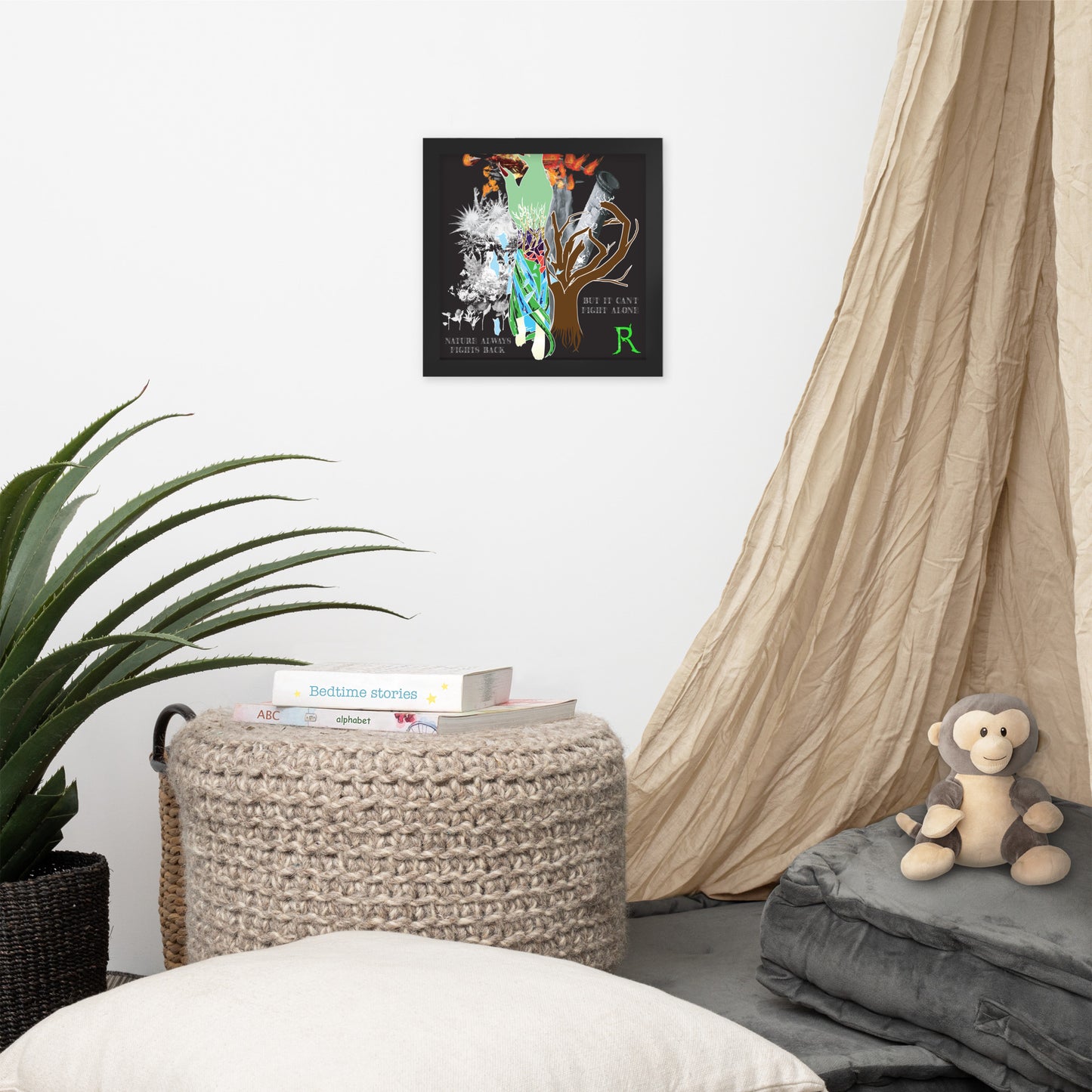 Power Of Nature Framed Poster