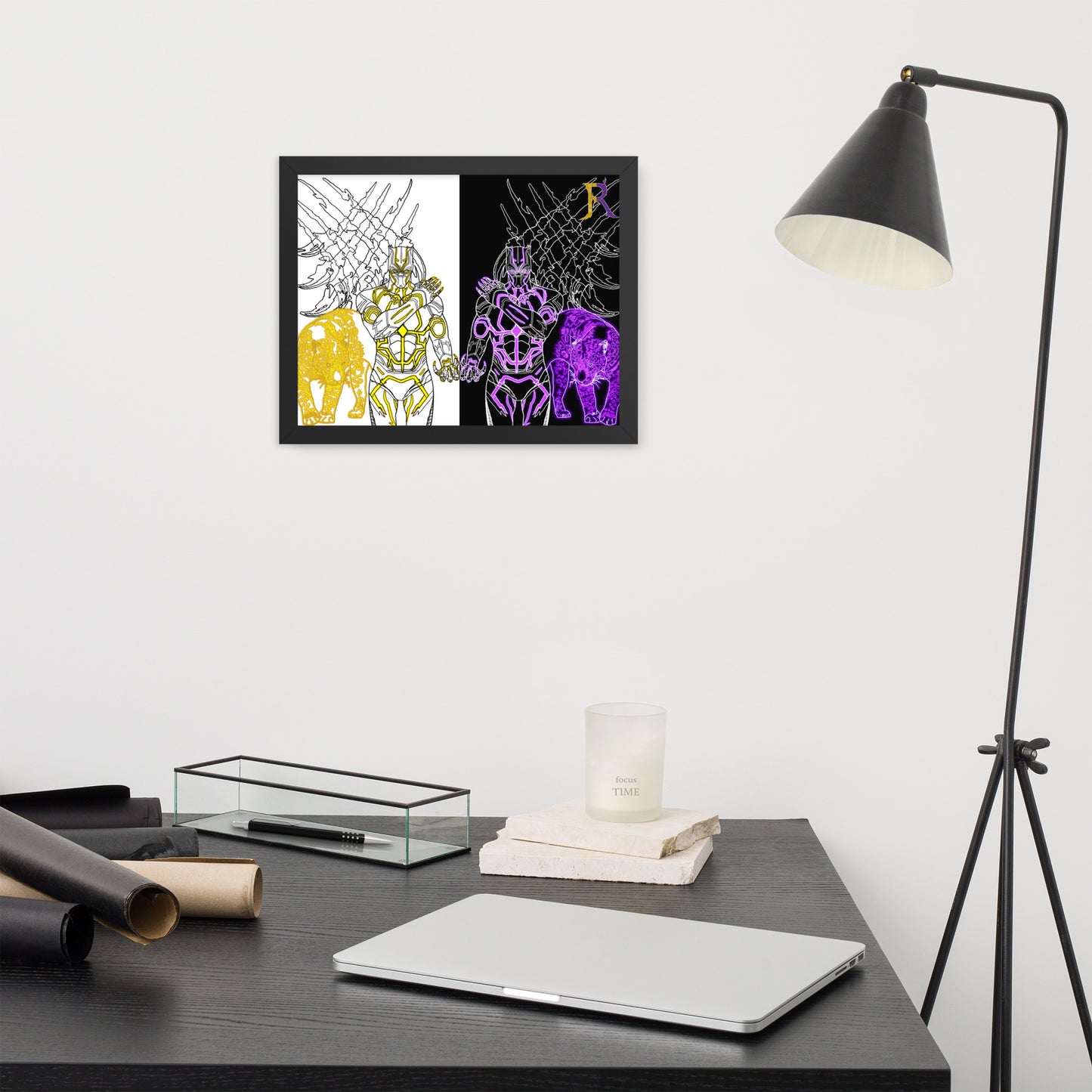 Black Panther Framed Poster