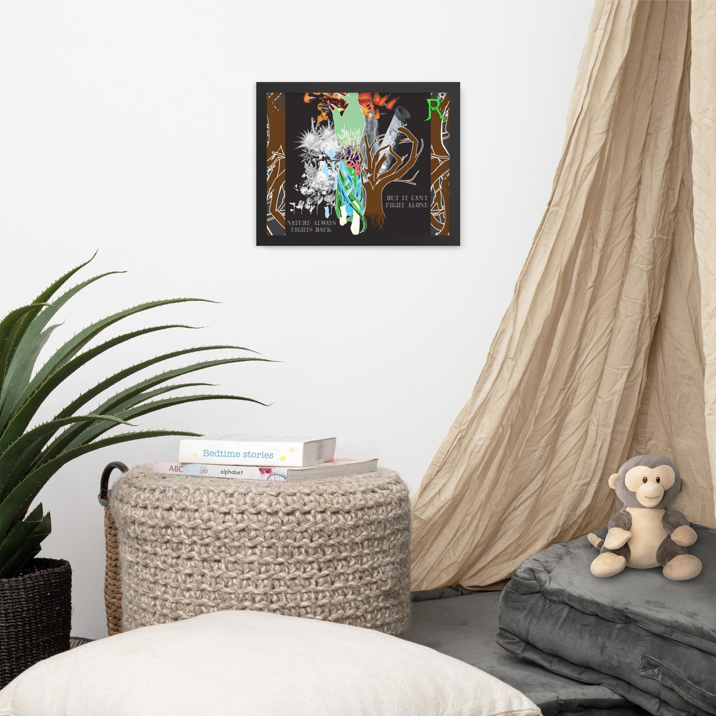 Power Of Nature Framed Poster