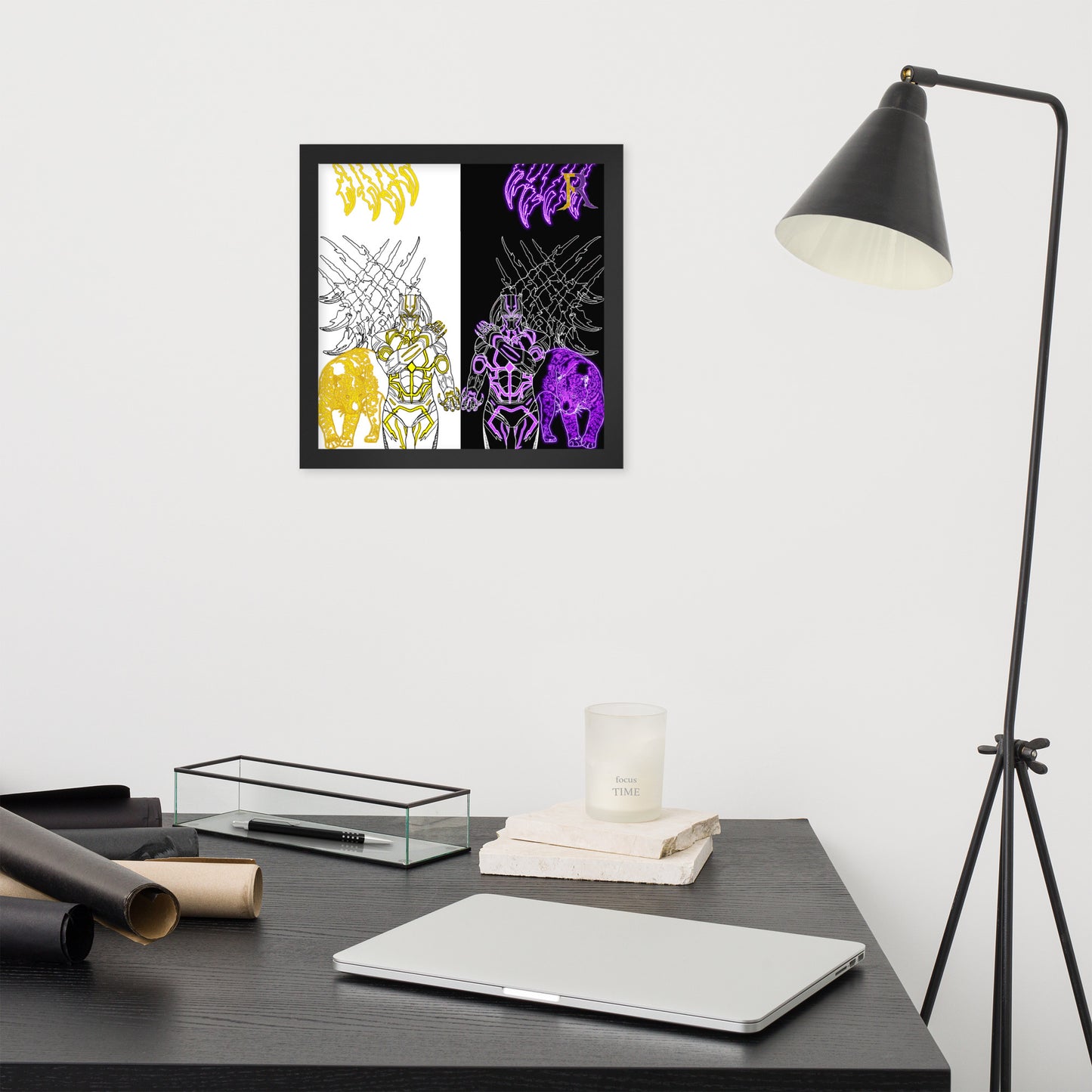 Black Panther Framed Poster