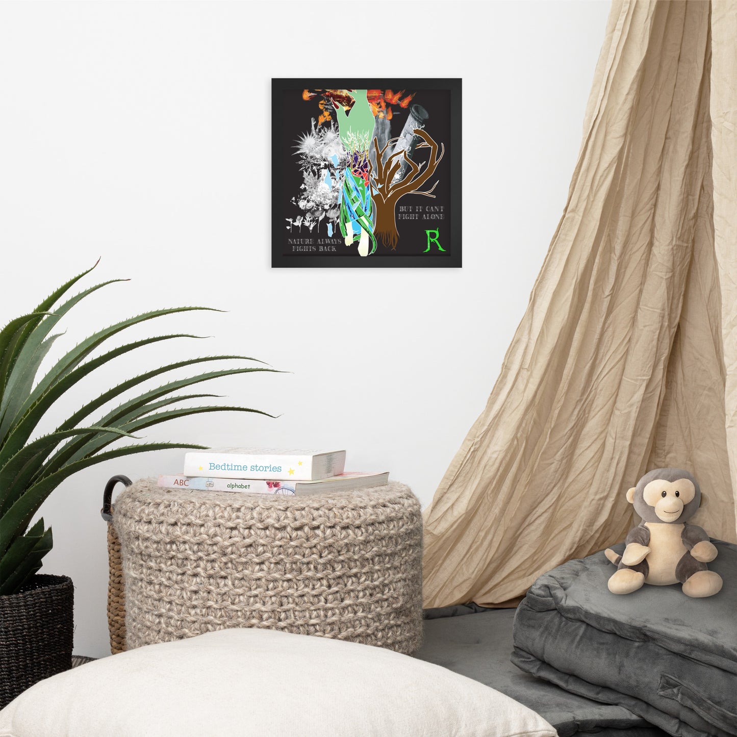 Power Of Nature Framed Poster