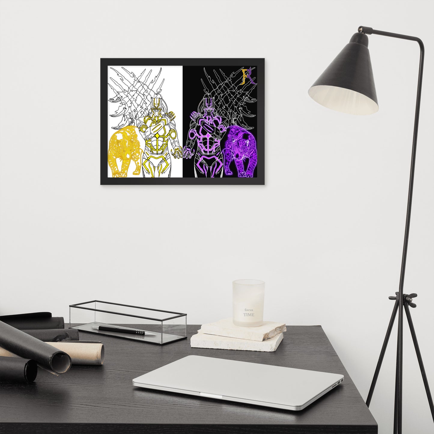 Black Panther Framed Poster
