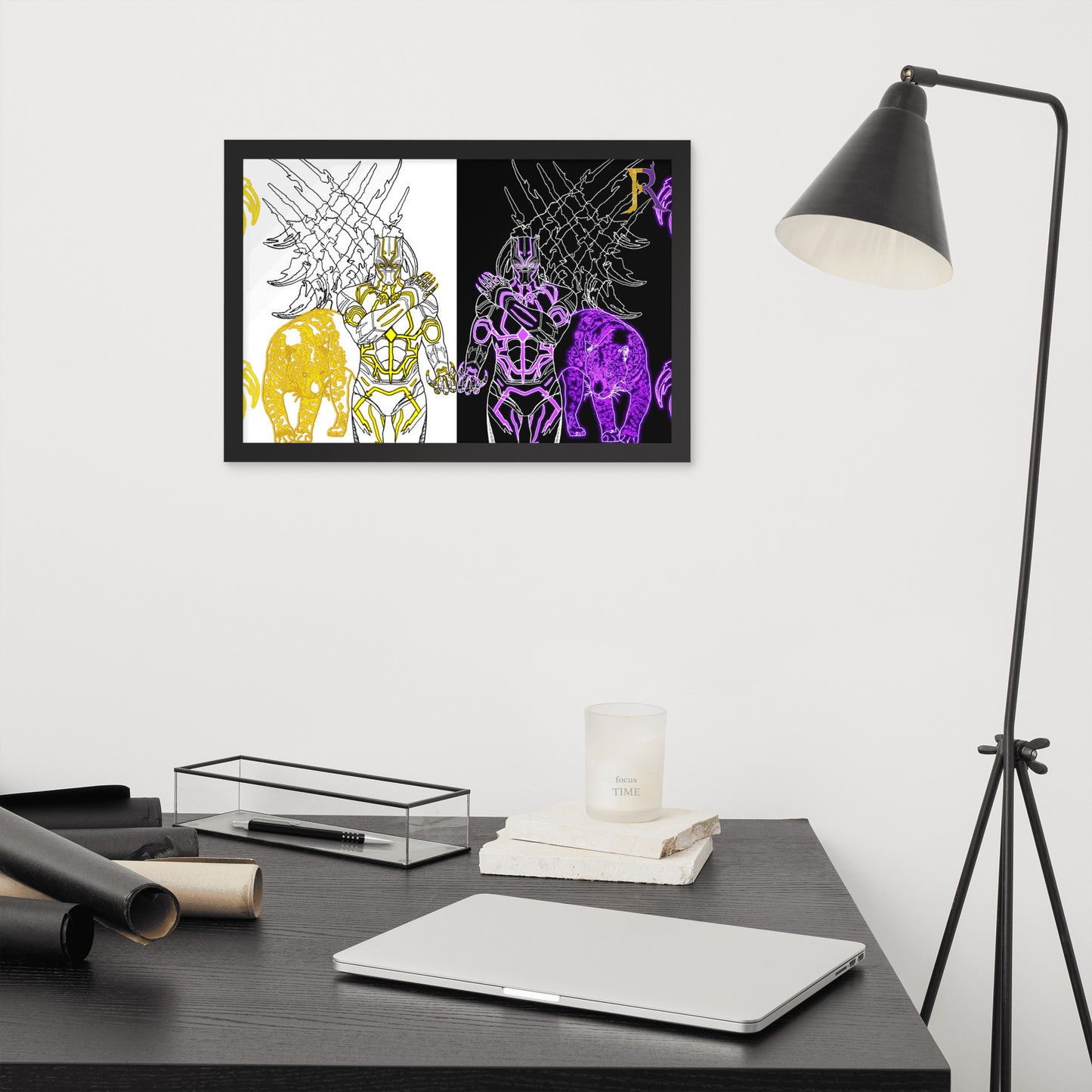 Black Panther Framed Poster