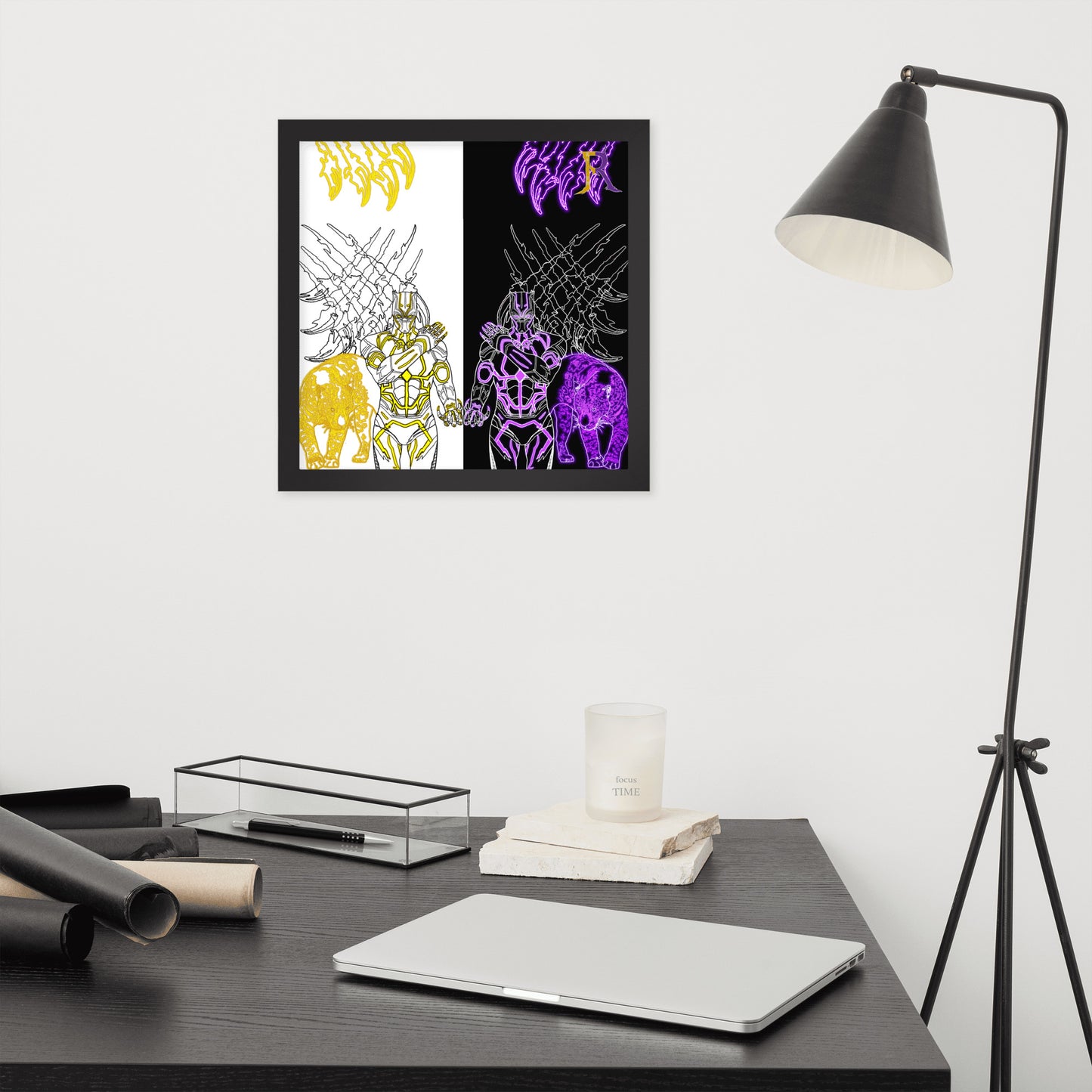 Black Panther Framed Poster