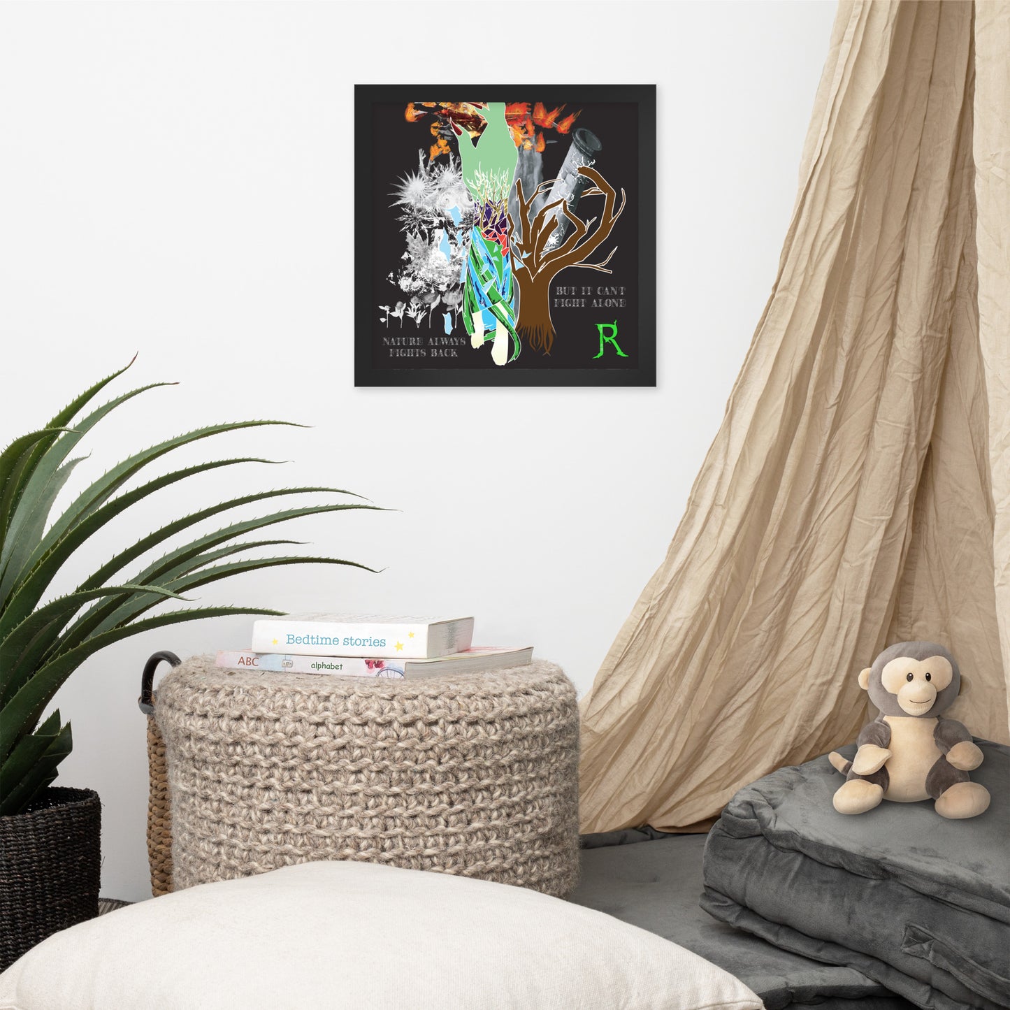 Power Of Nature Framed Poster