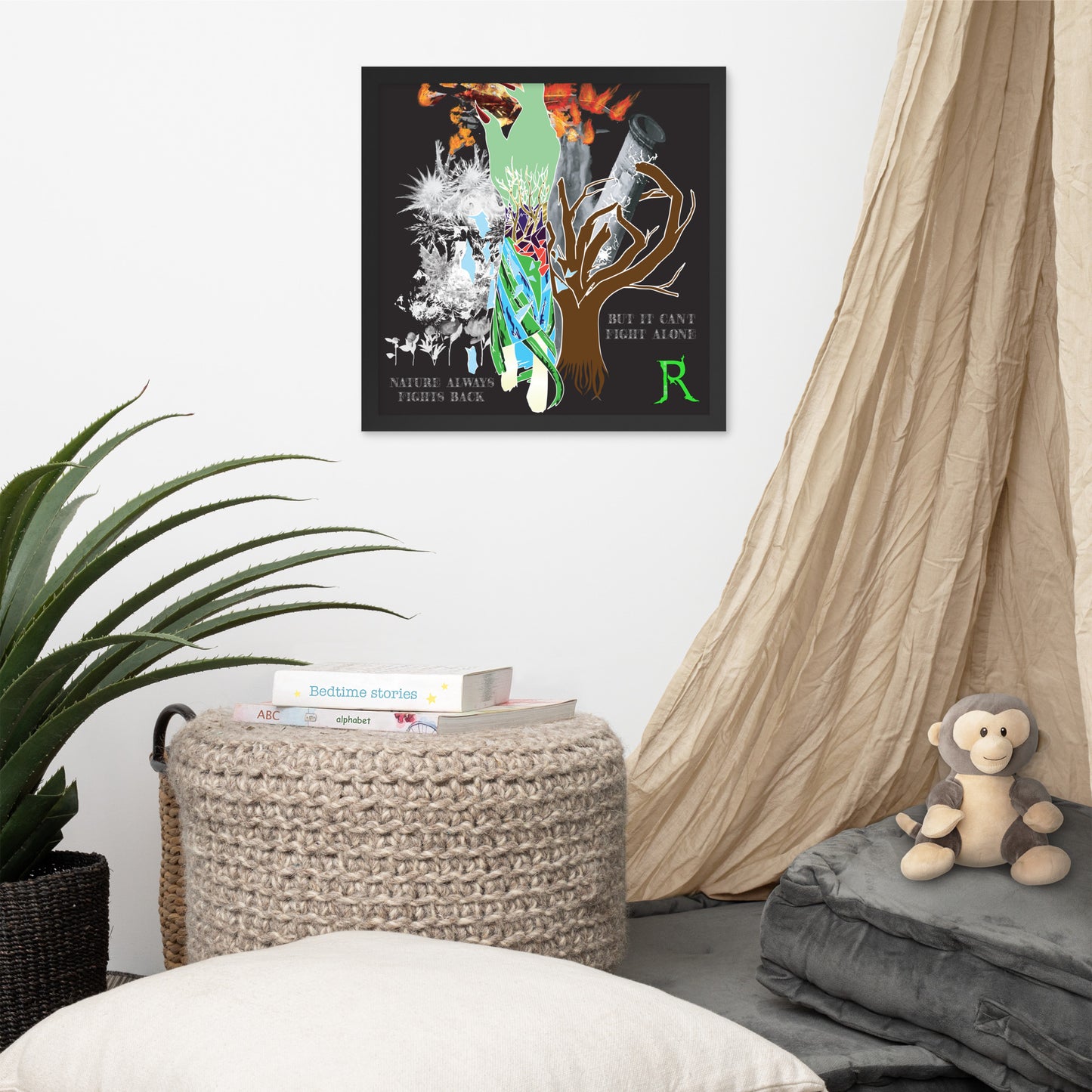 Power Of Nature Framed Poster