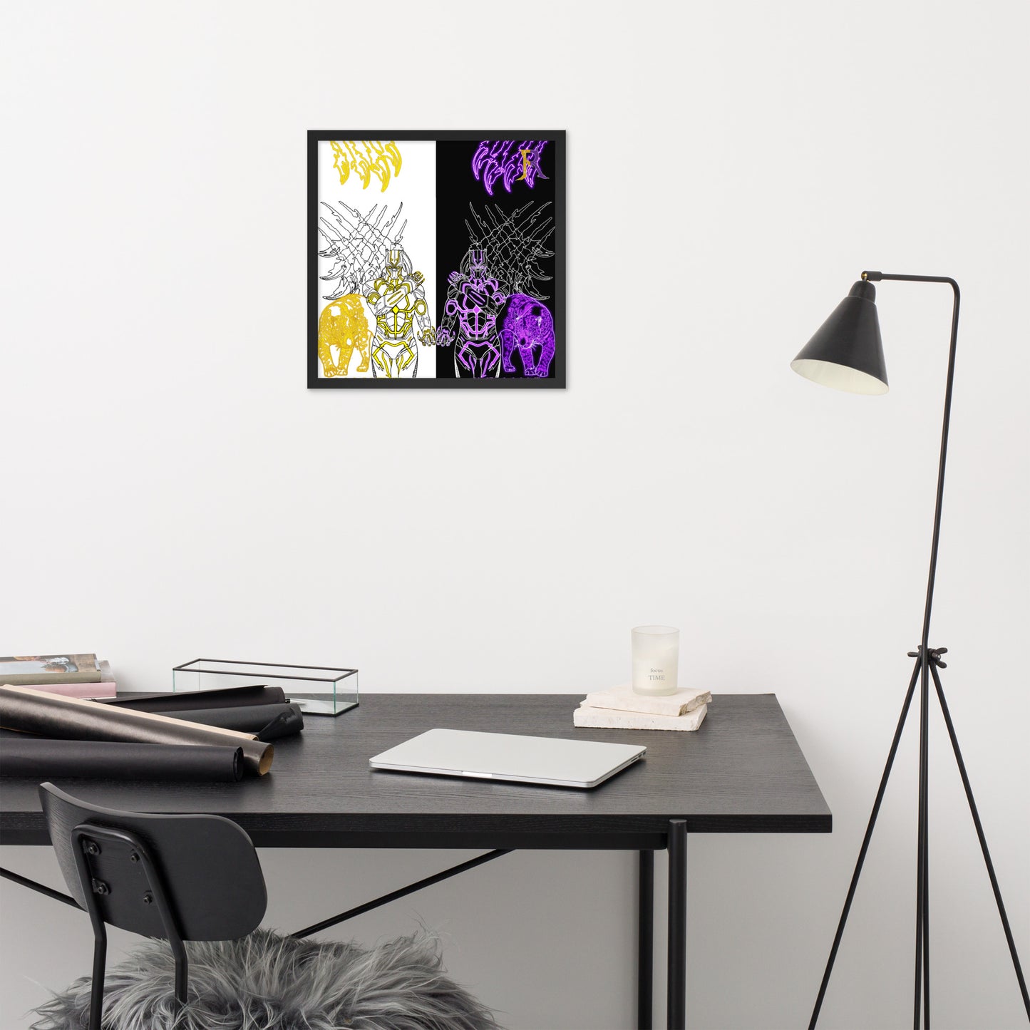 Black Panther Framed Poster