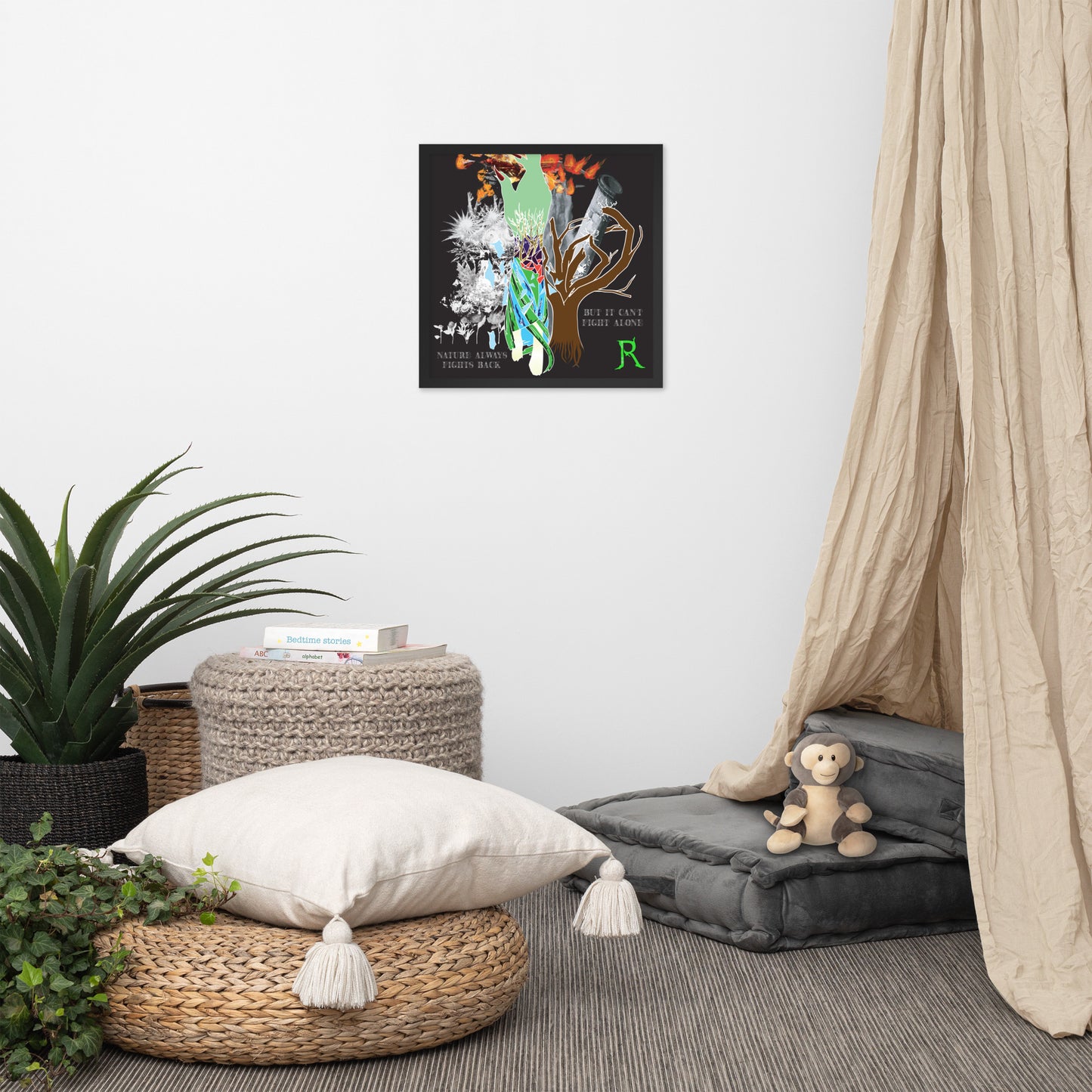 Power Of Nature Framed Poster