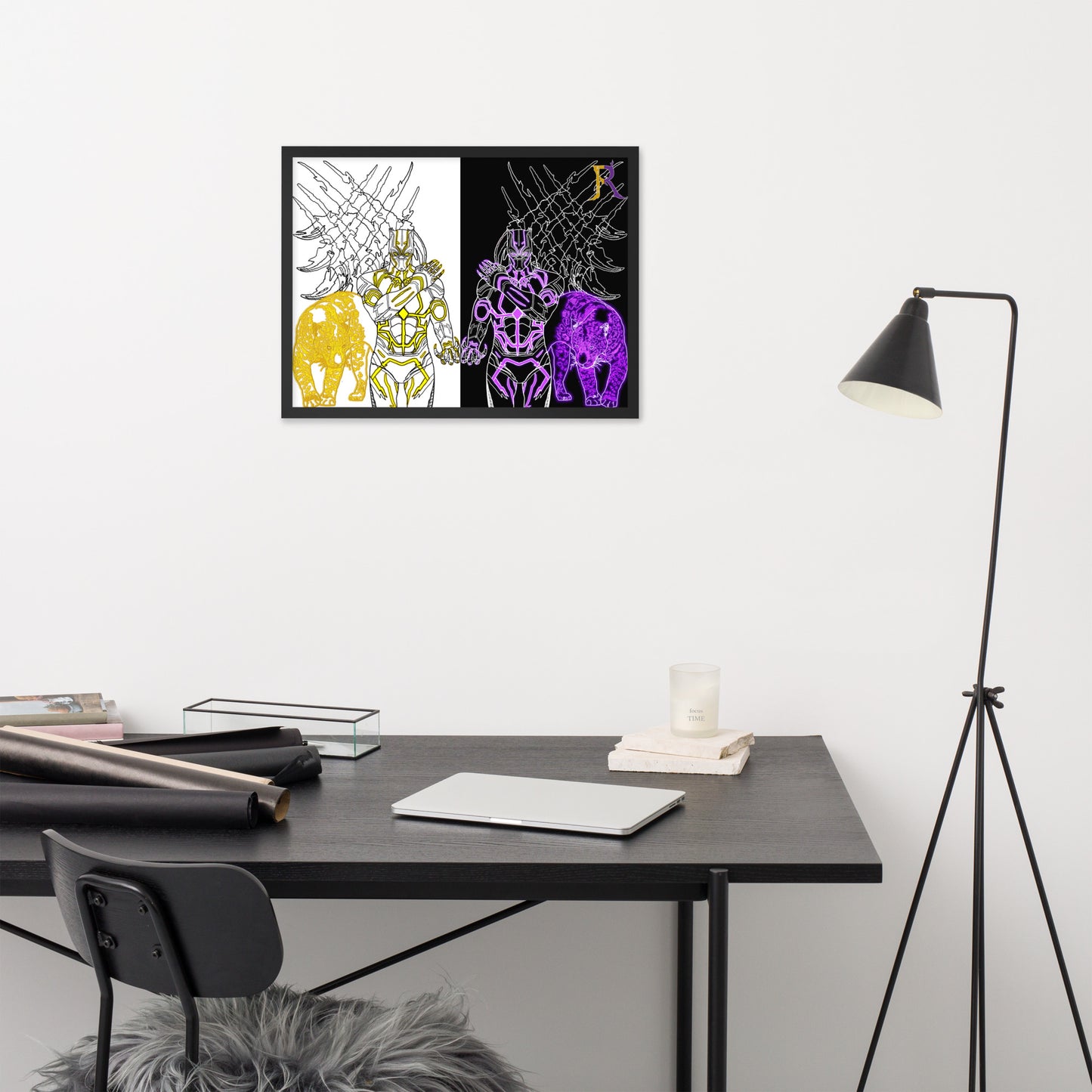 Black Panther Framed Poster