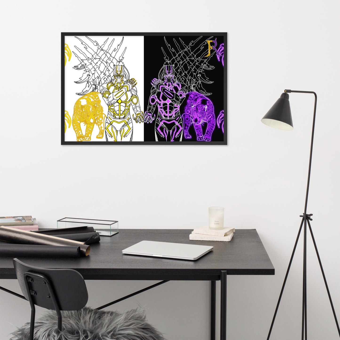 Black Panther Framed Poster