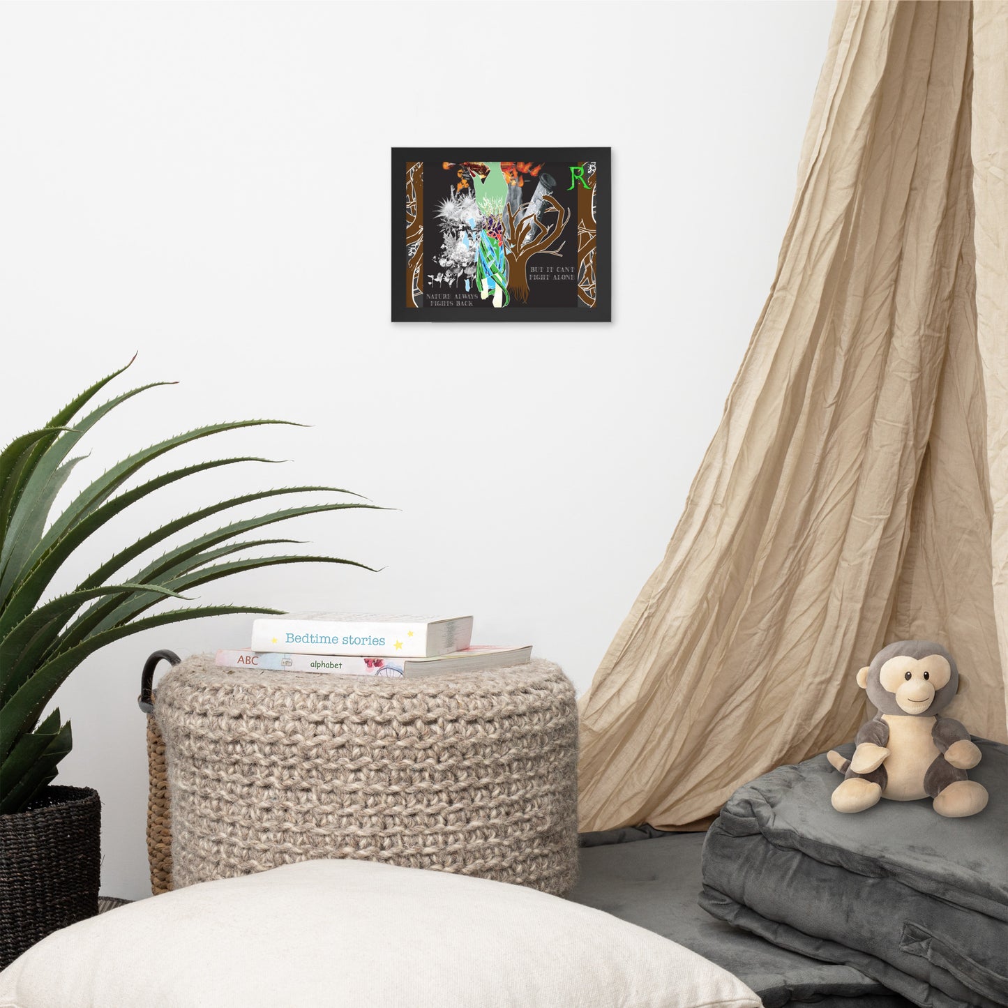 Power Of Nature Framed Poster