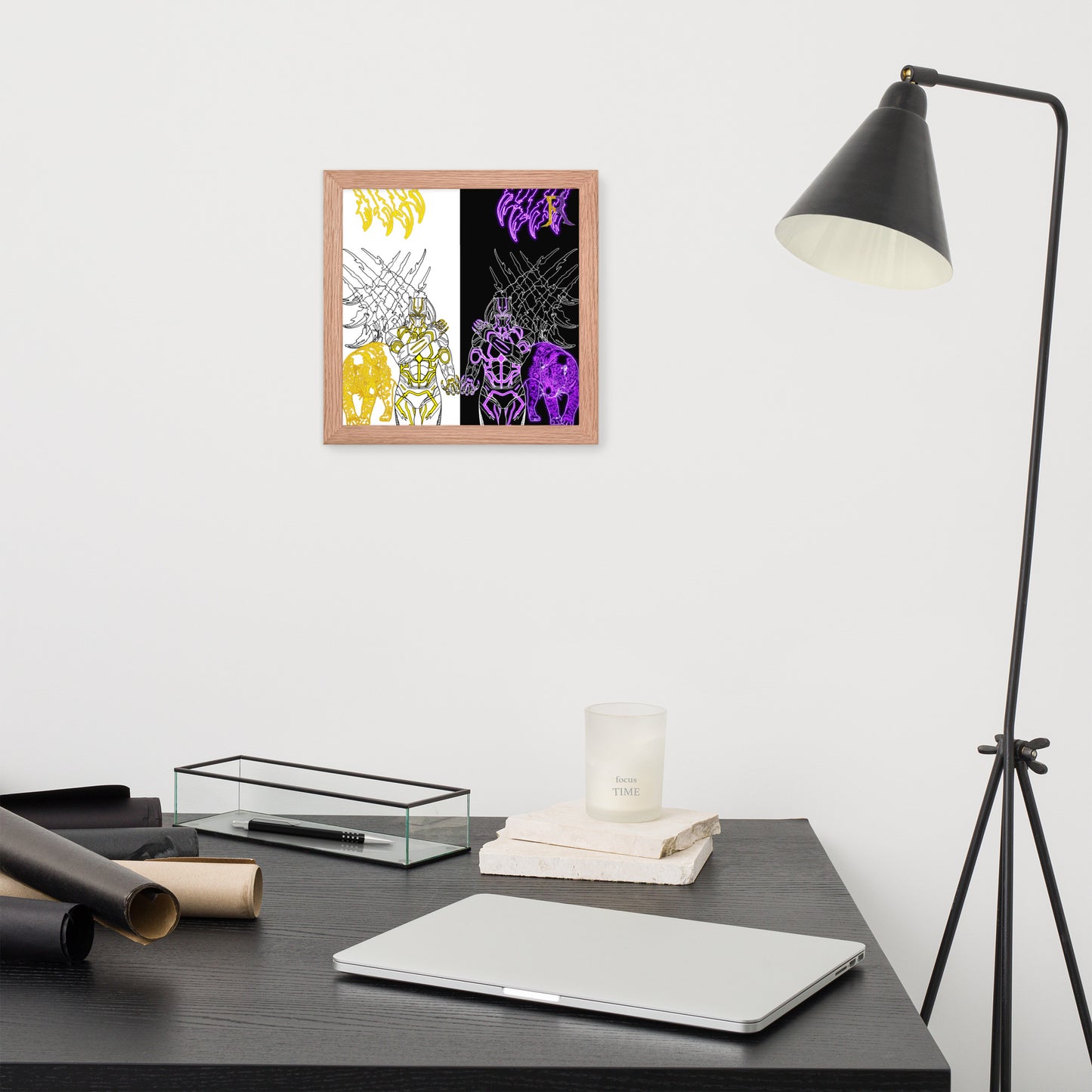 Black Panther Framed Poster