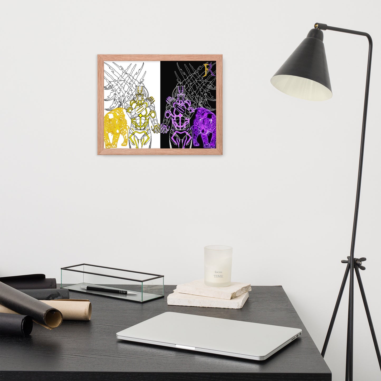 Black Panther Framed Poster