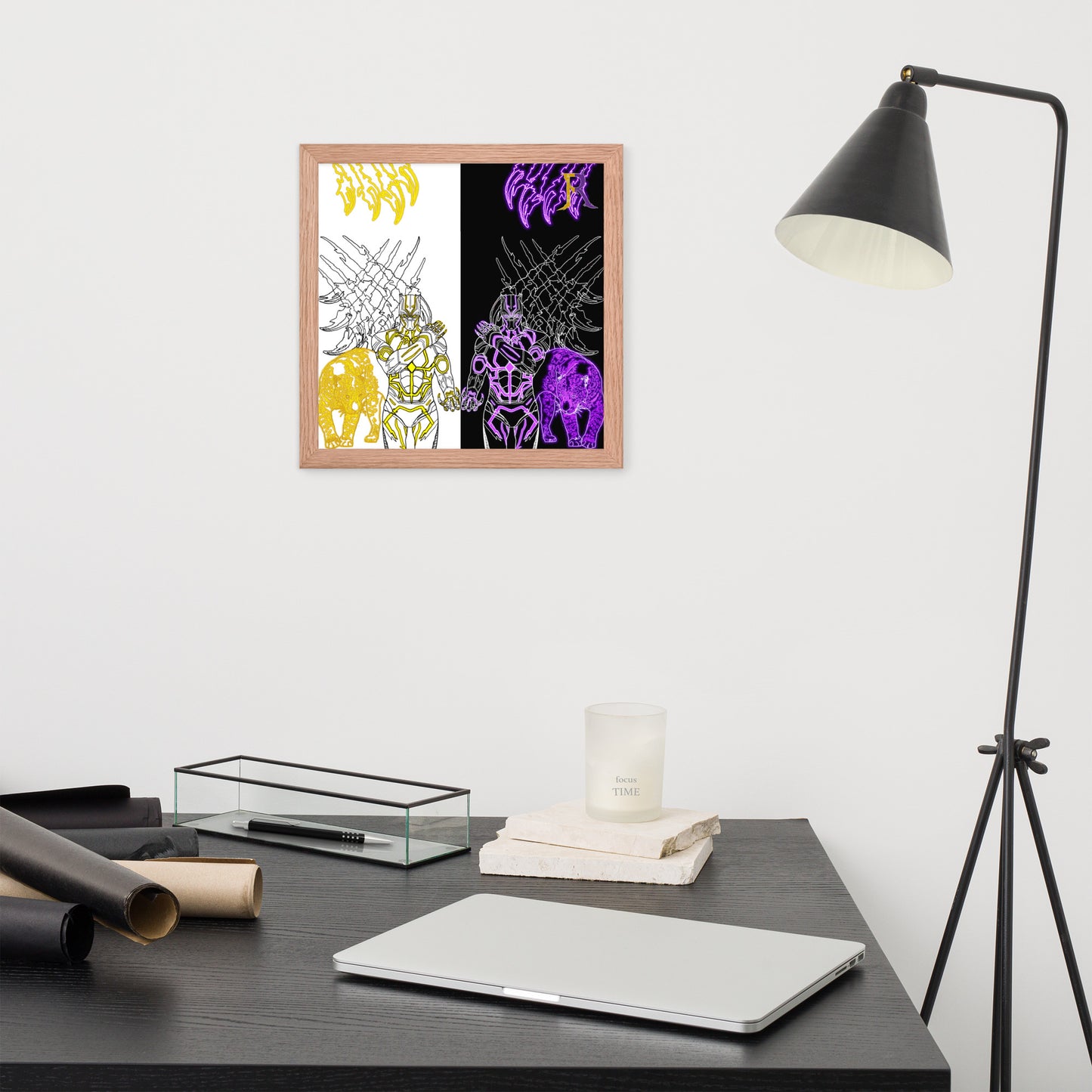Black Panther Framed Poster