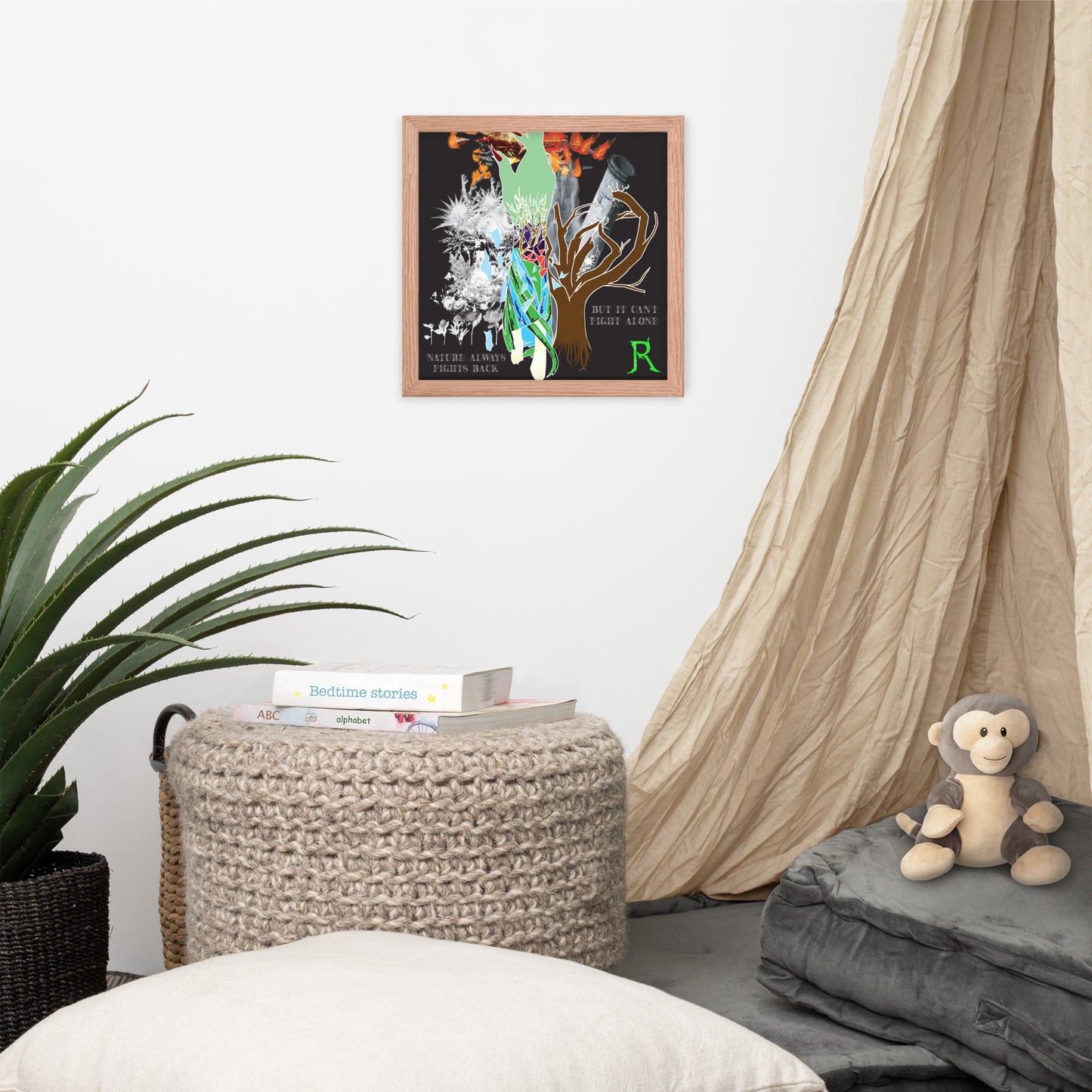 Power Of Nature Framed Poster