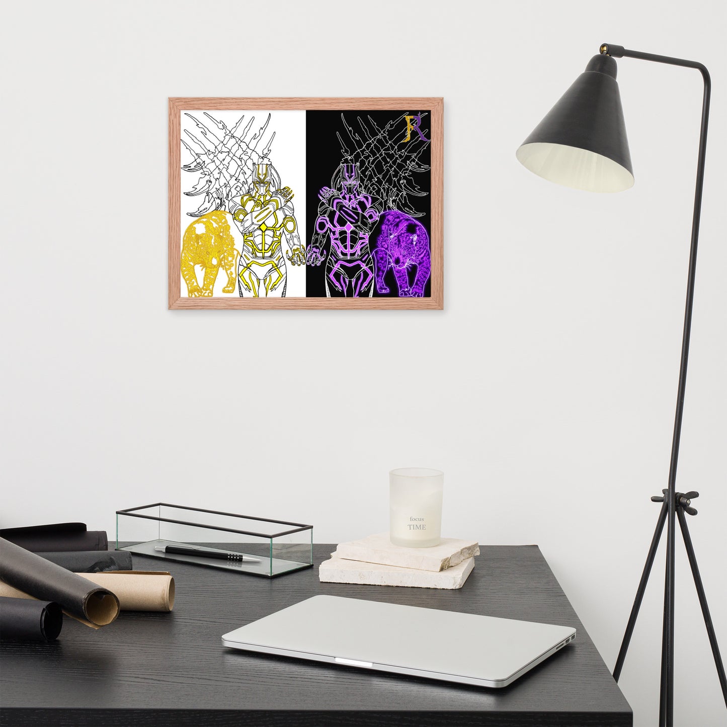 Black Panther Framed Poster