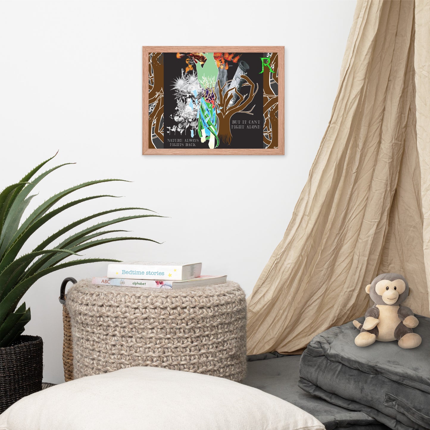 Power Of Nature Framed Poster