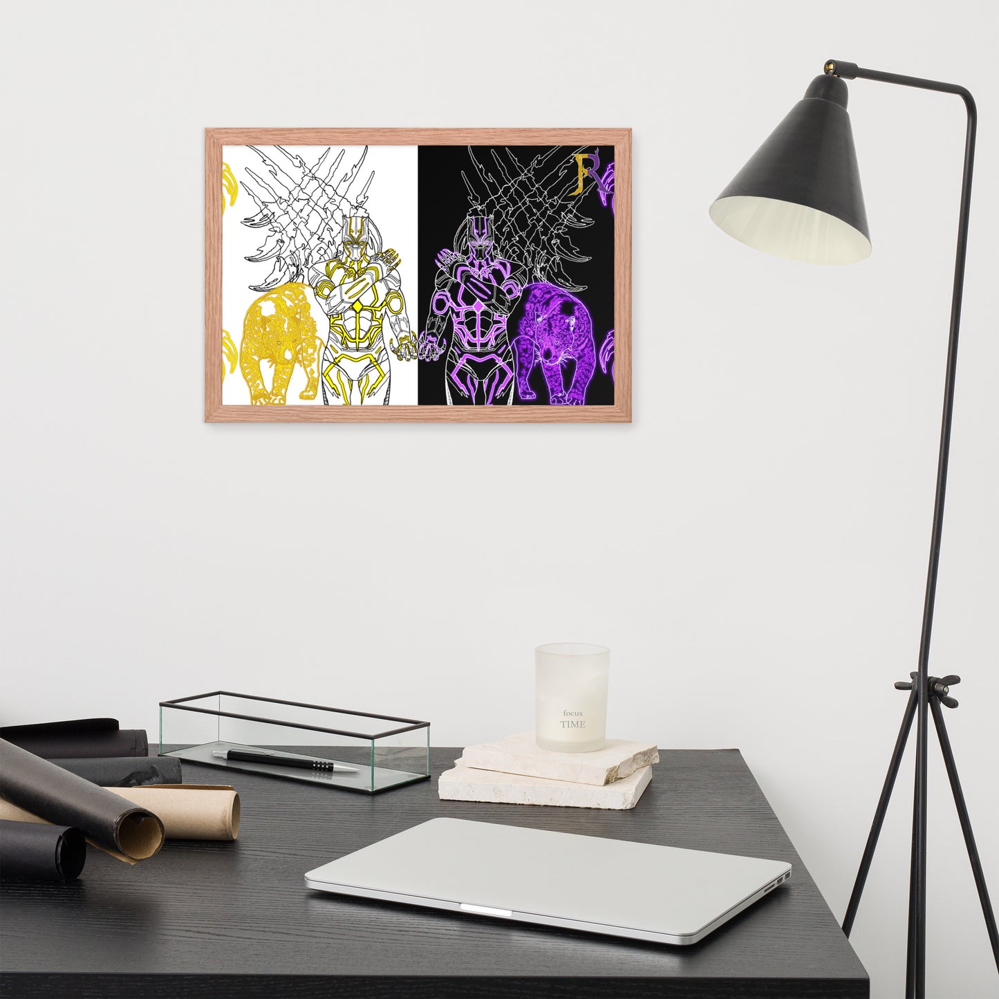 Black Panther Framed Poster