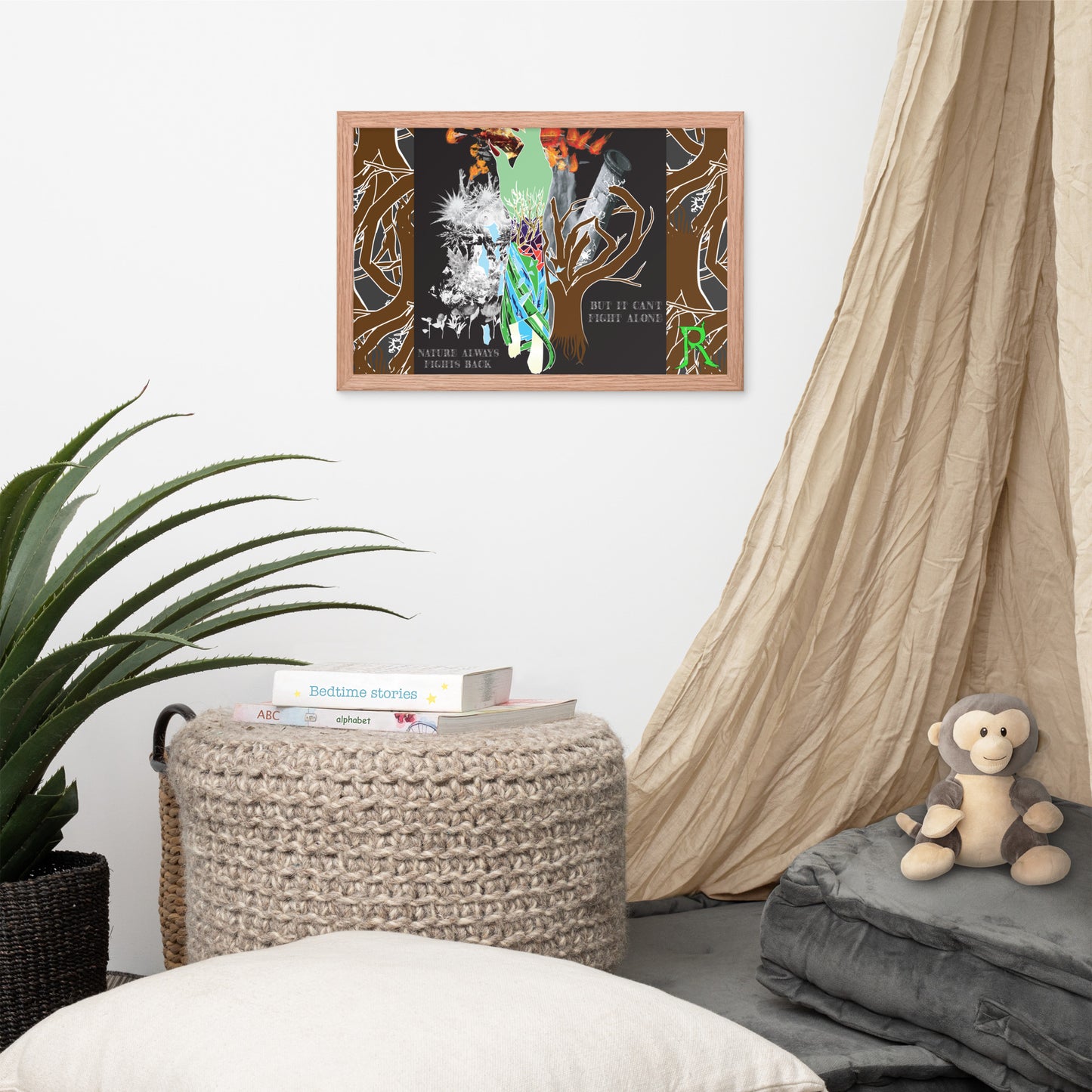 Power Of Nature Framed Poster
