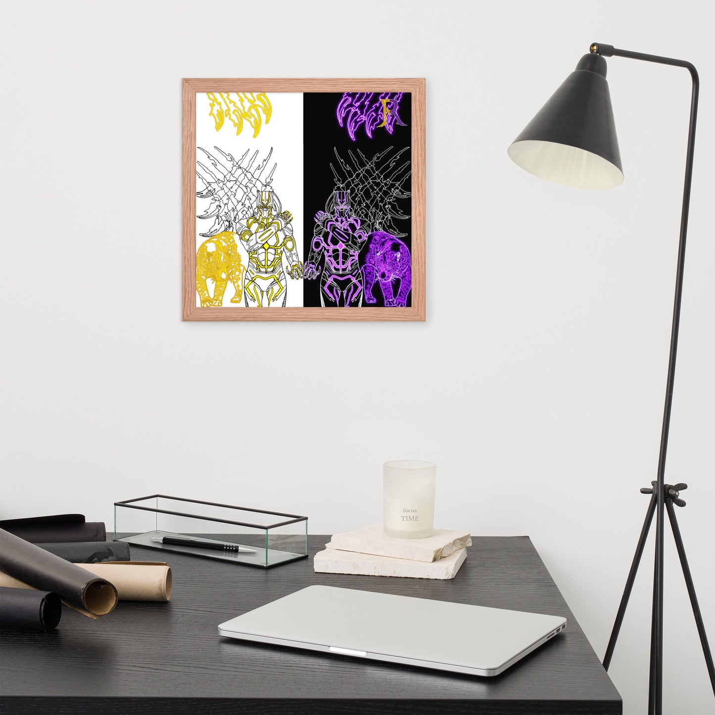 Black Panther Framed Poster