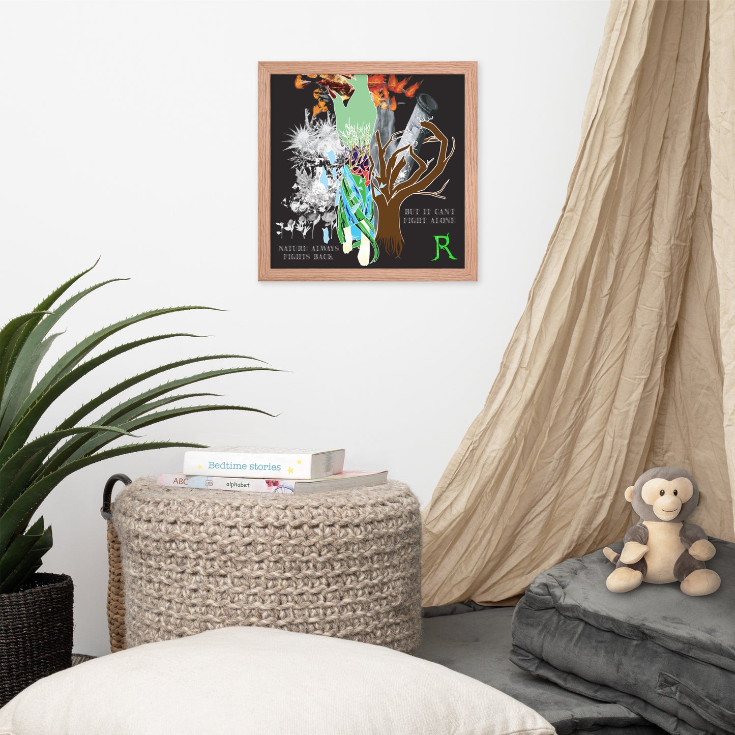 Power Of Nature Framed Poster