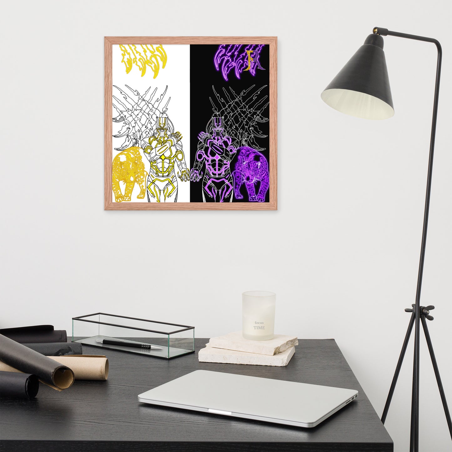 Black Panther Framed Poster