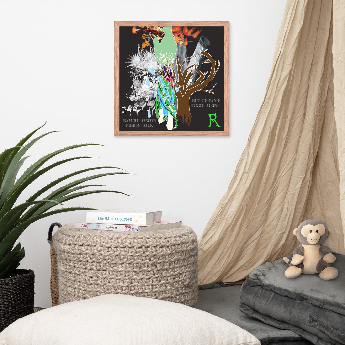 Power Of Nature Framed Poster