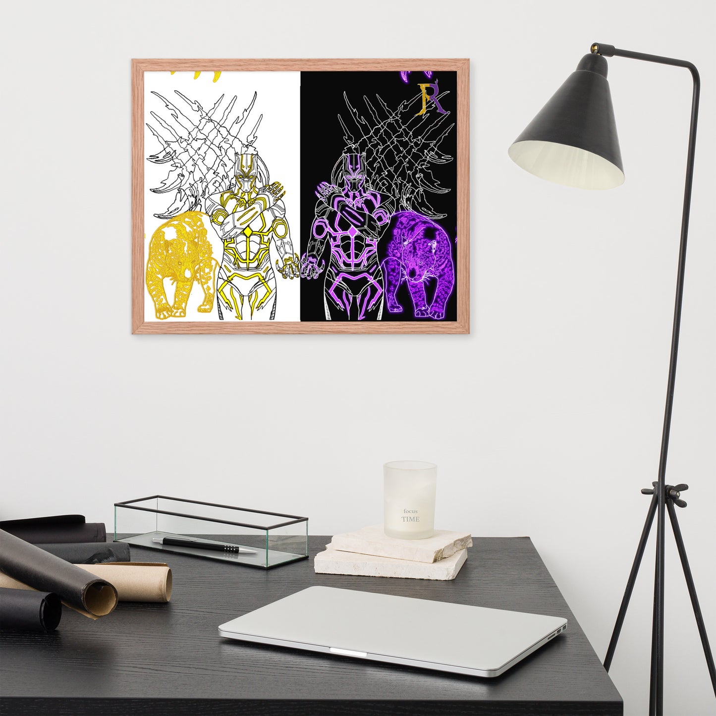 Black Panther Framed Poster