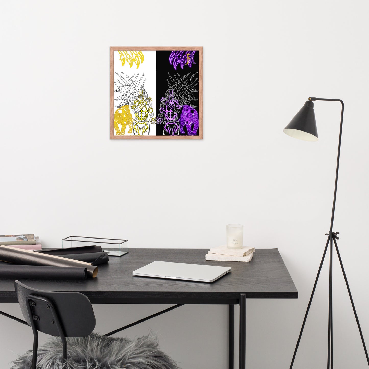 Black Panther Framed Poster