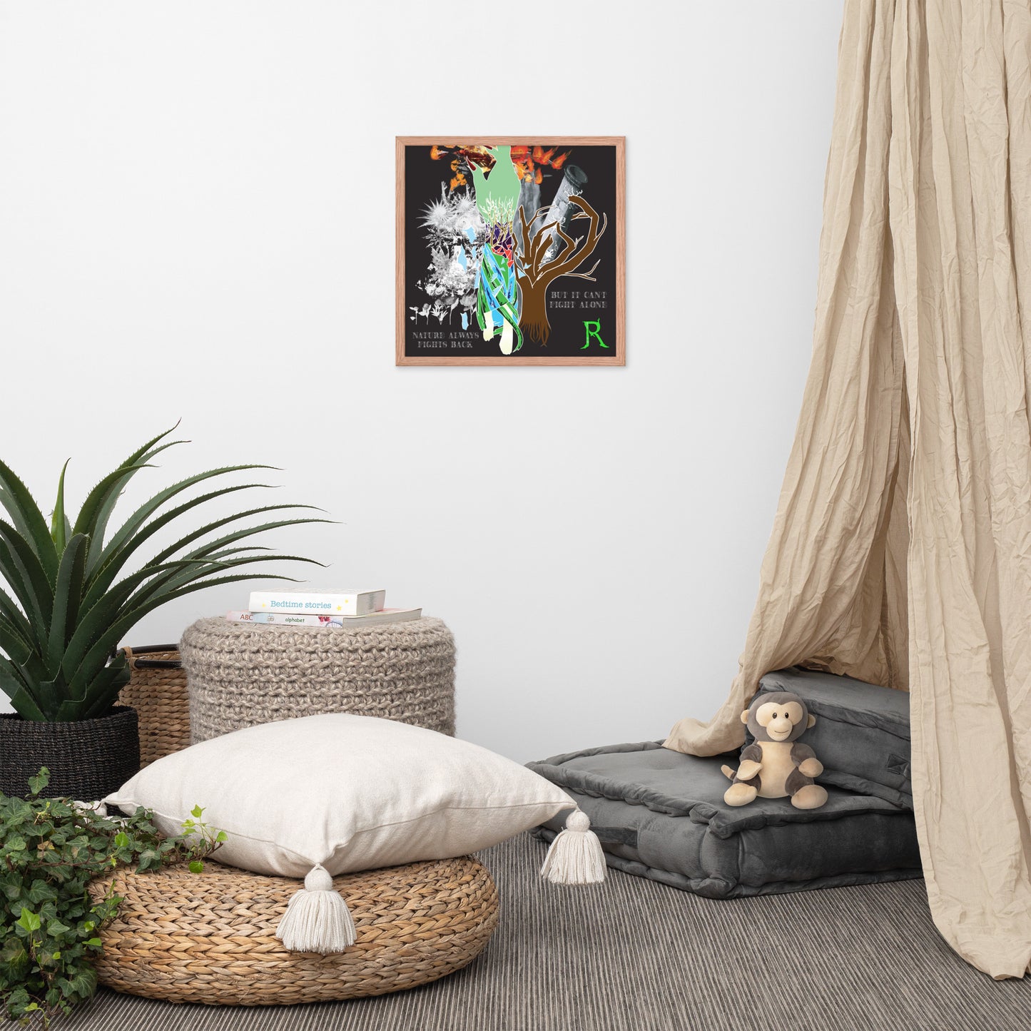 Power Of Nature Framed Poster