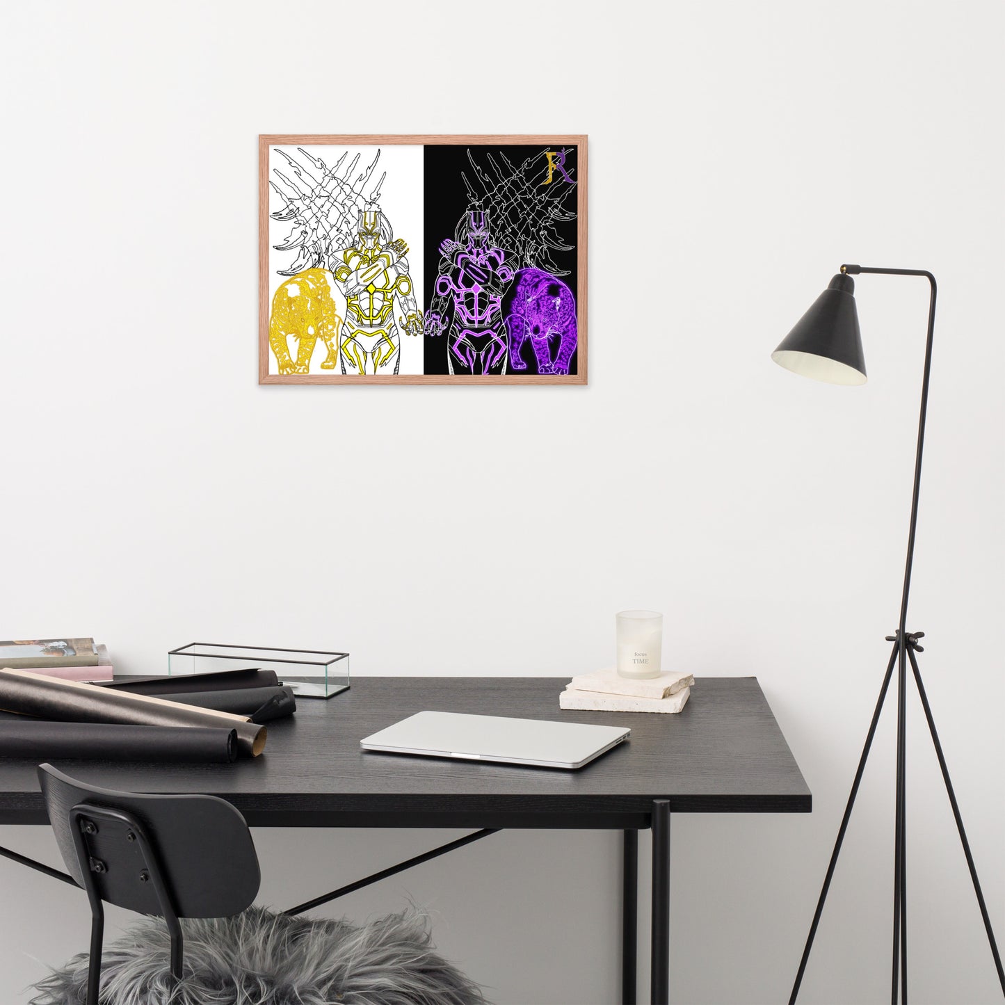 Black Panther Framed Poster