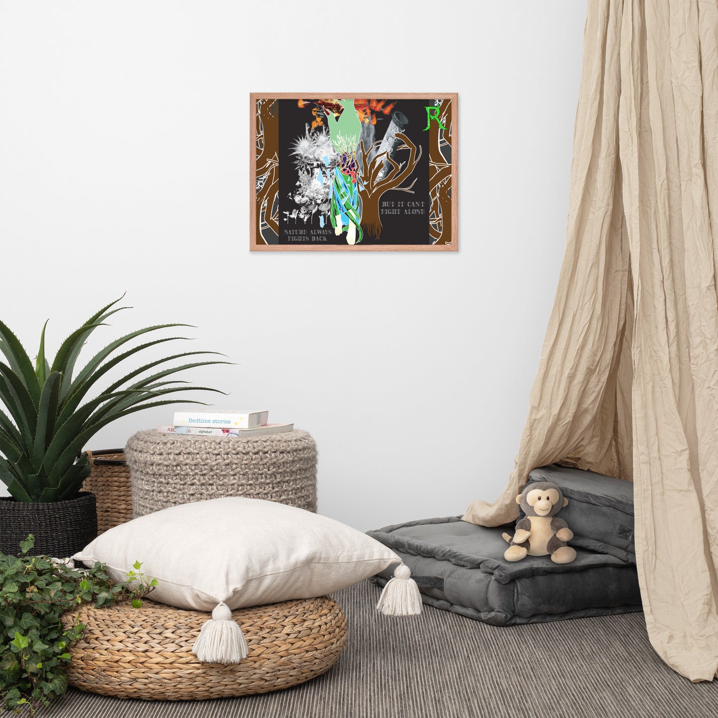 Power Of Nature Framed Poster
