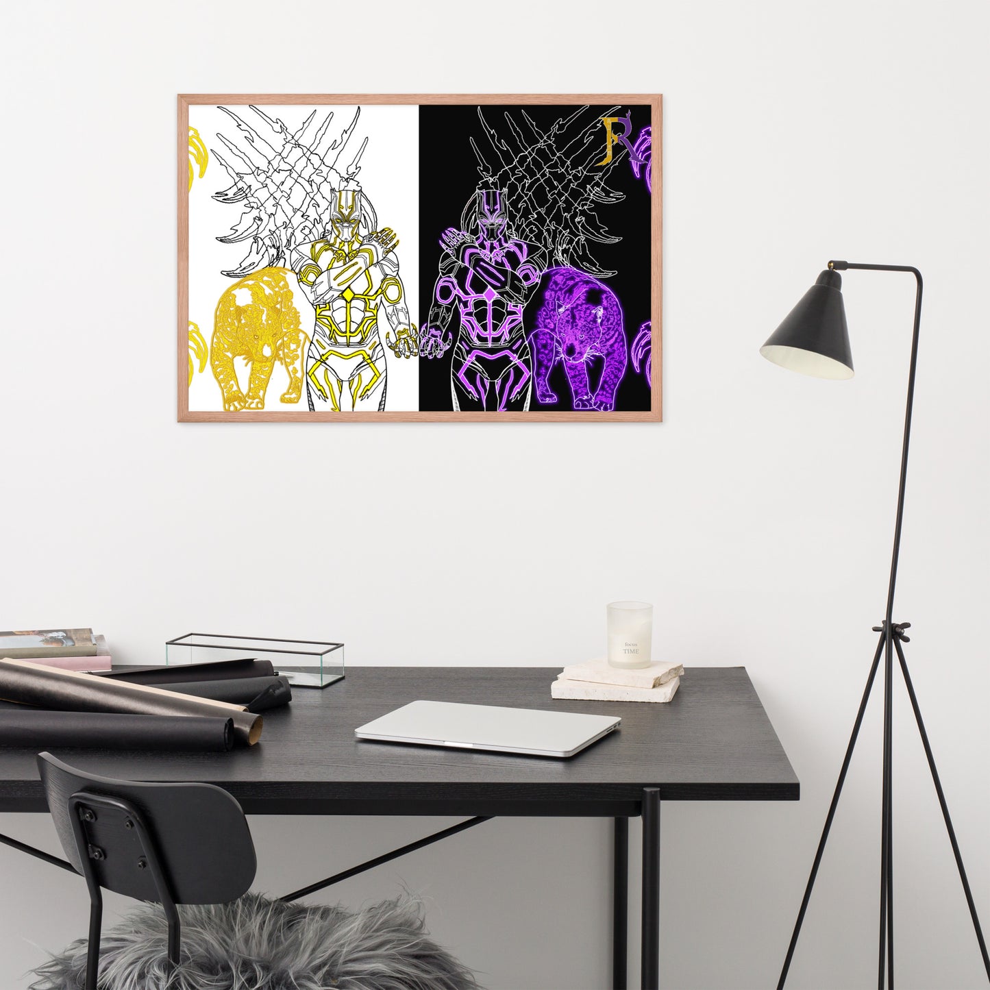 Black Panther Framed Poster