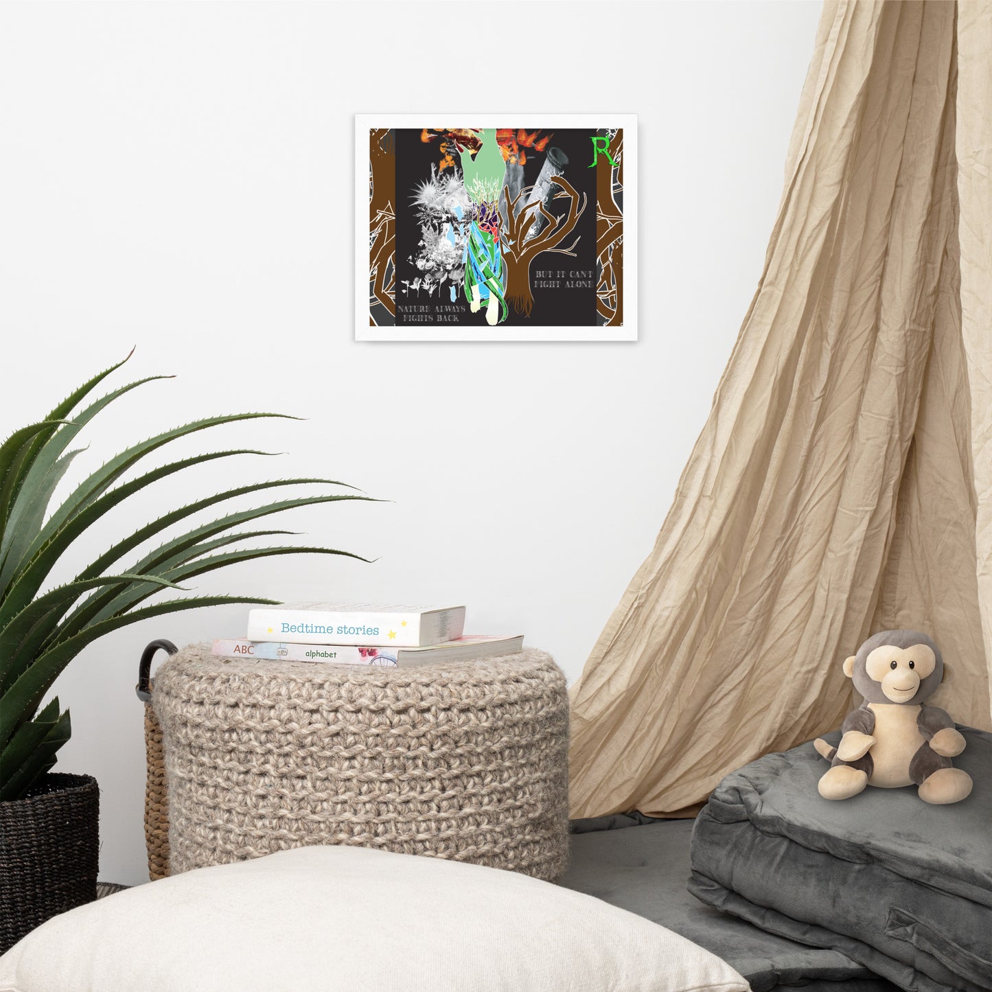 Power Of Nature Framed Poster