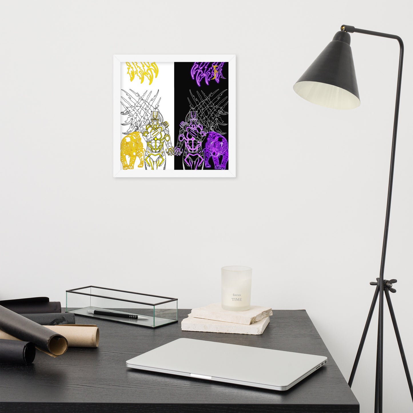 Black Panther Framed Poster