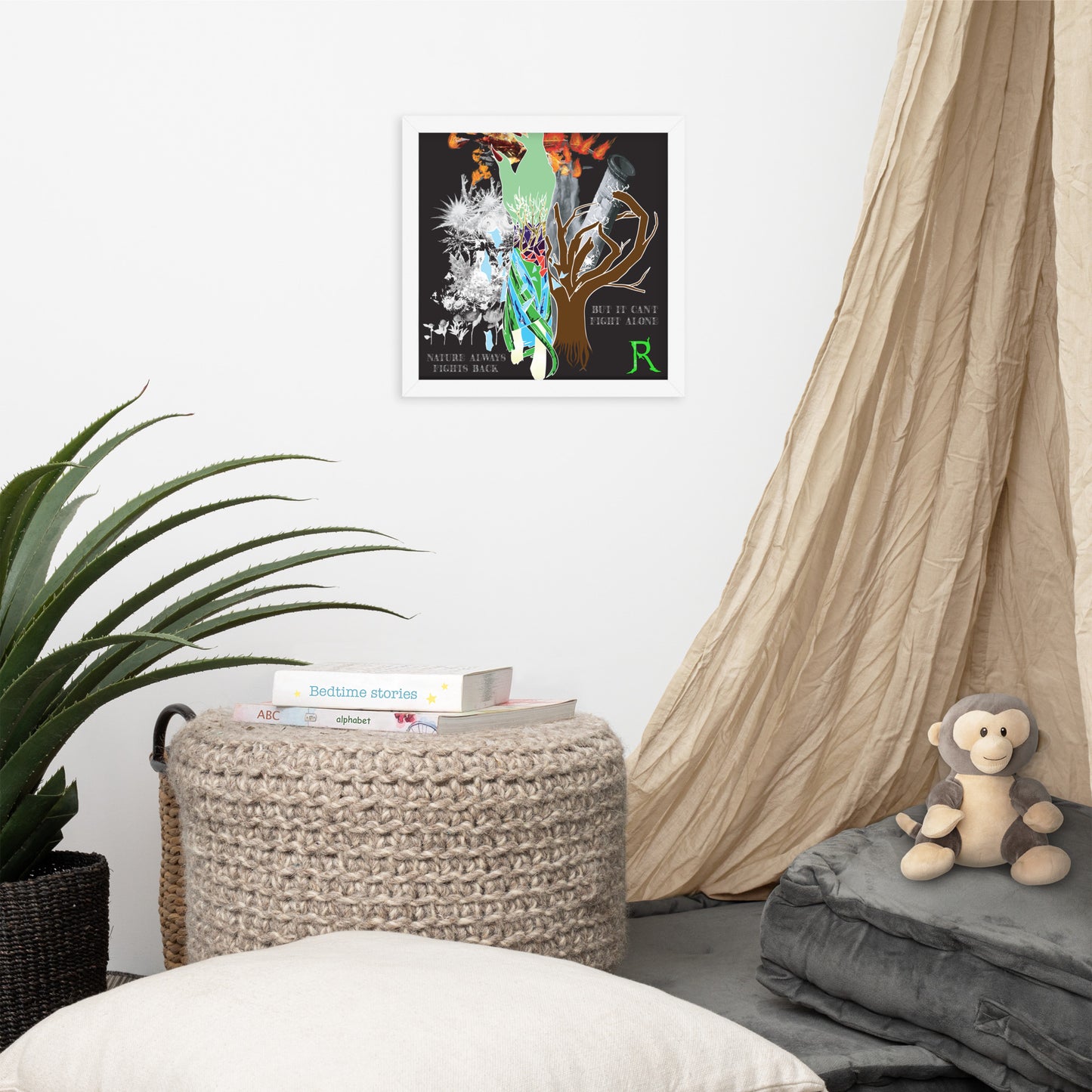 Power Of Nature Framed Poster