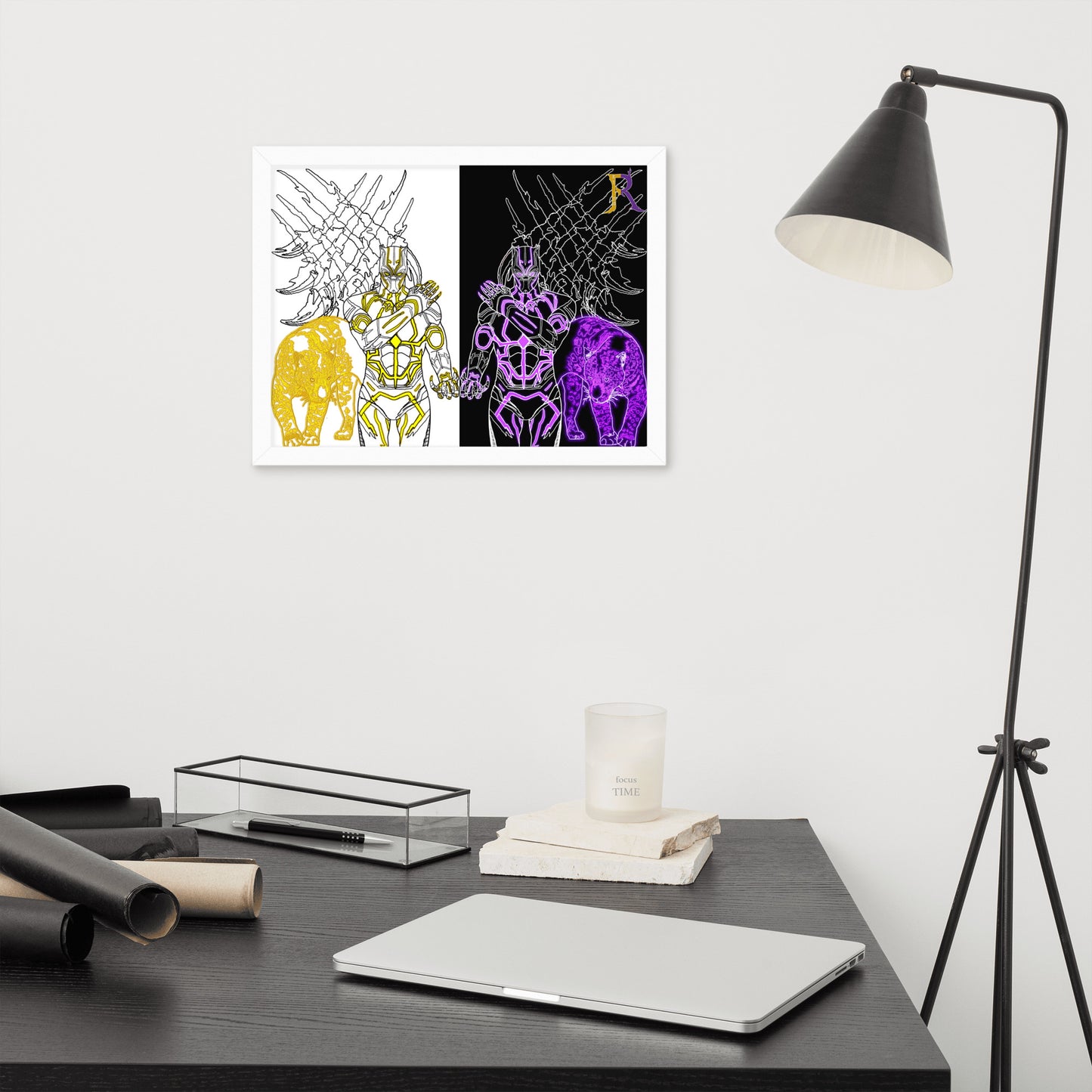 Black Panther Framed Poster