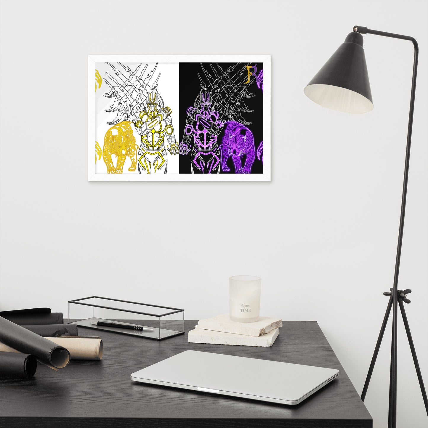 Black Panther Framed Poster