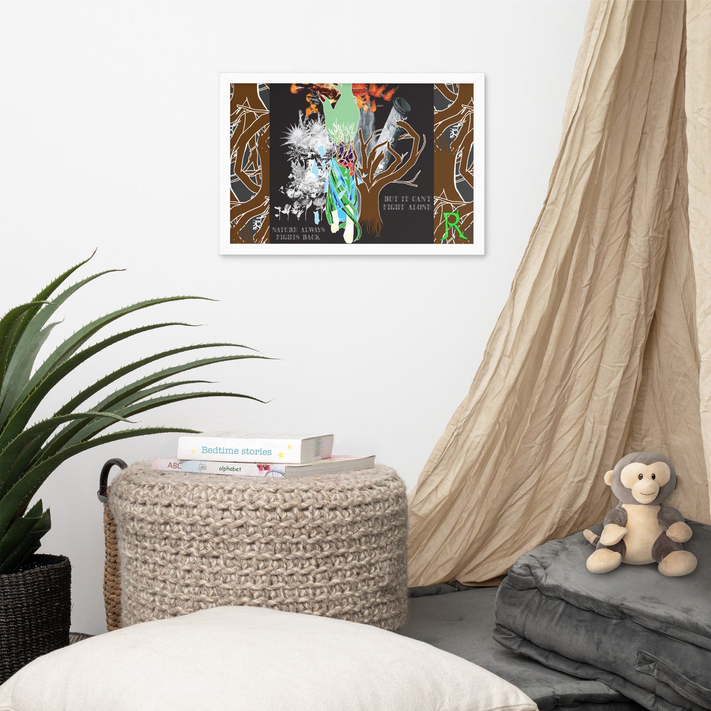 Power Of Nature Framed Poster