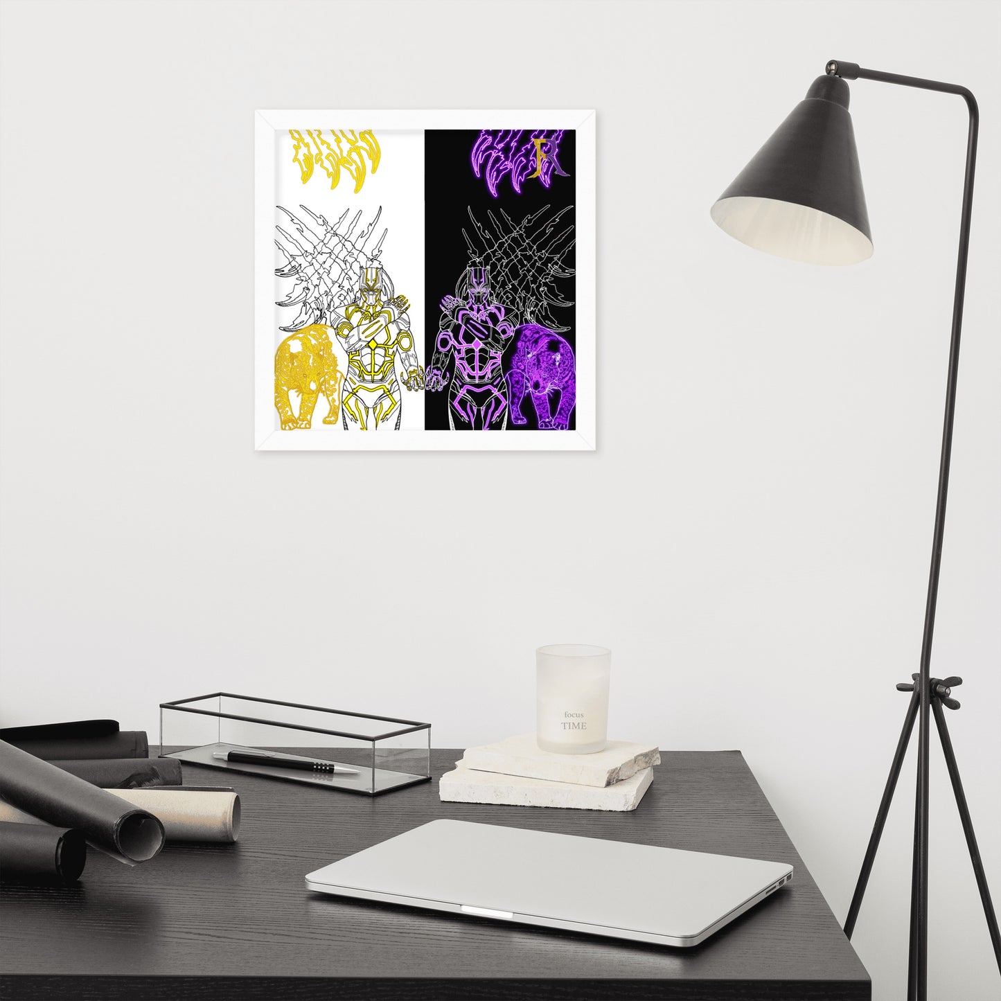 Black Panther Framed Poster
