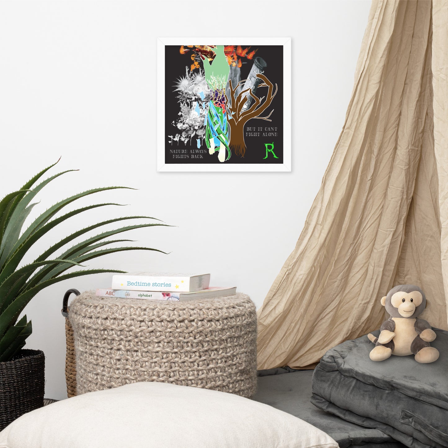 Power Of Nature Framed Poster