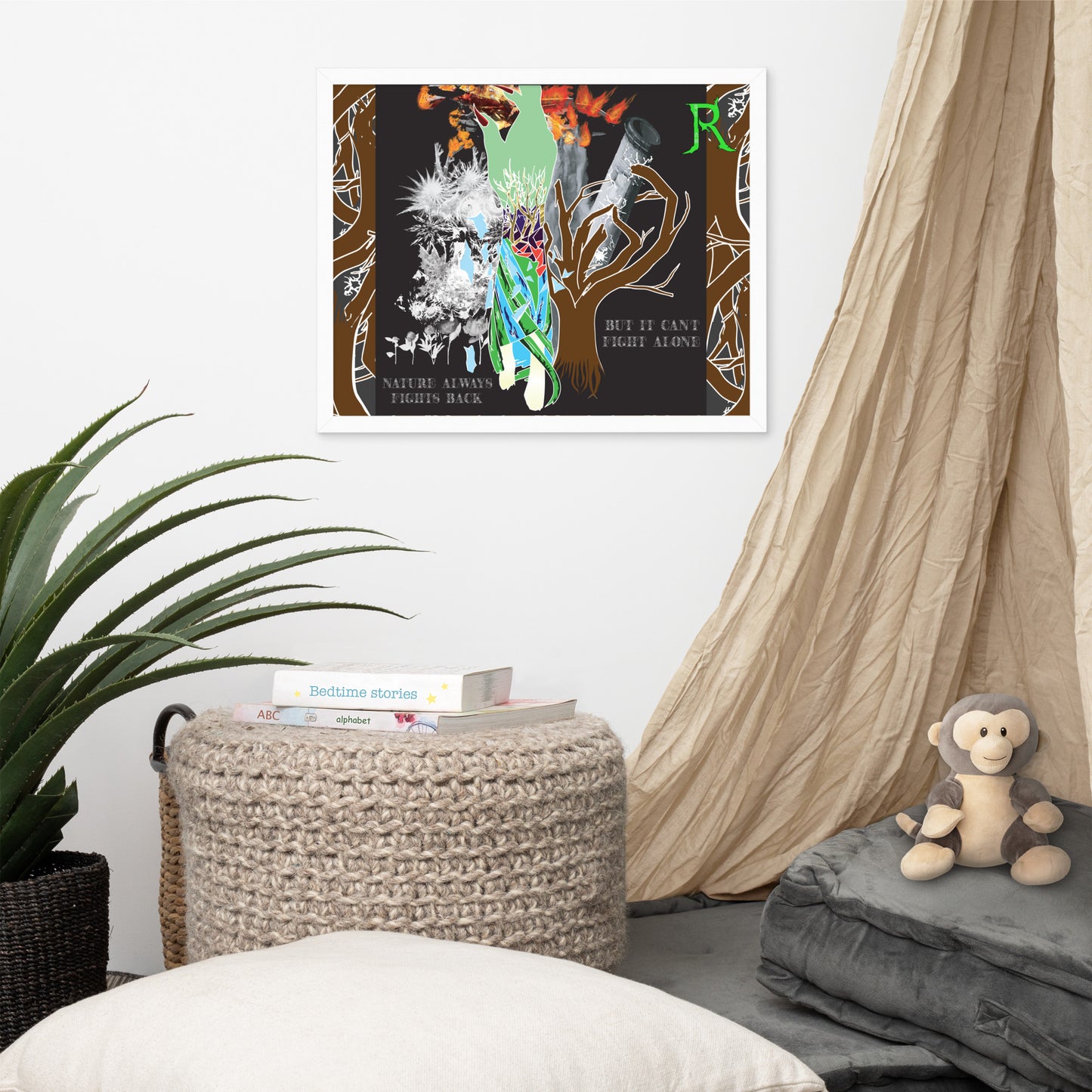 Power Of Nature Framed Poster