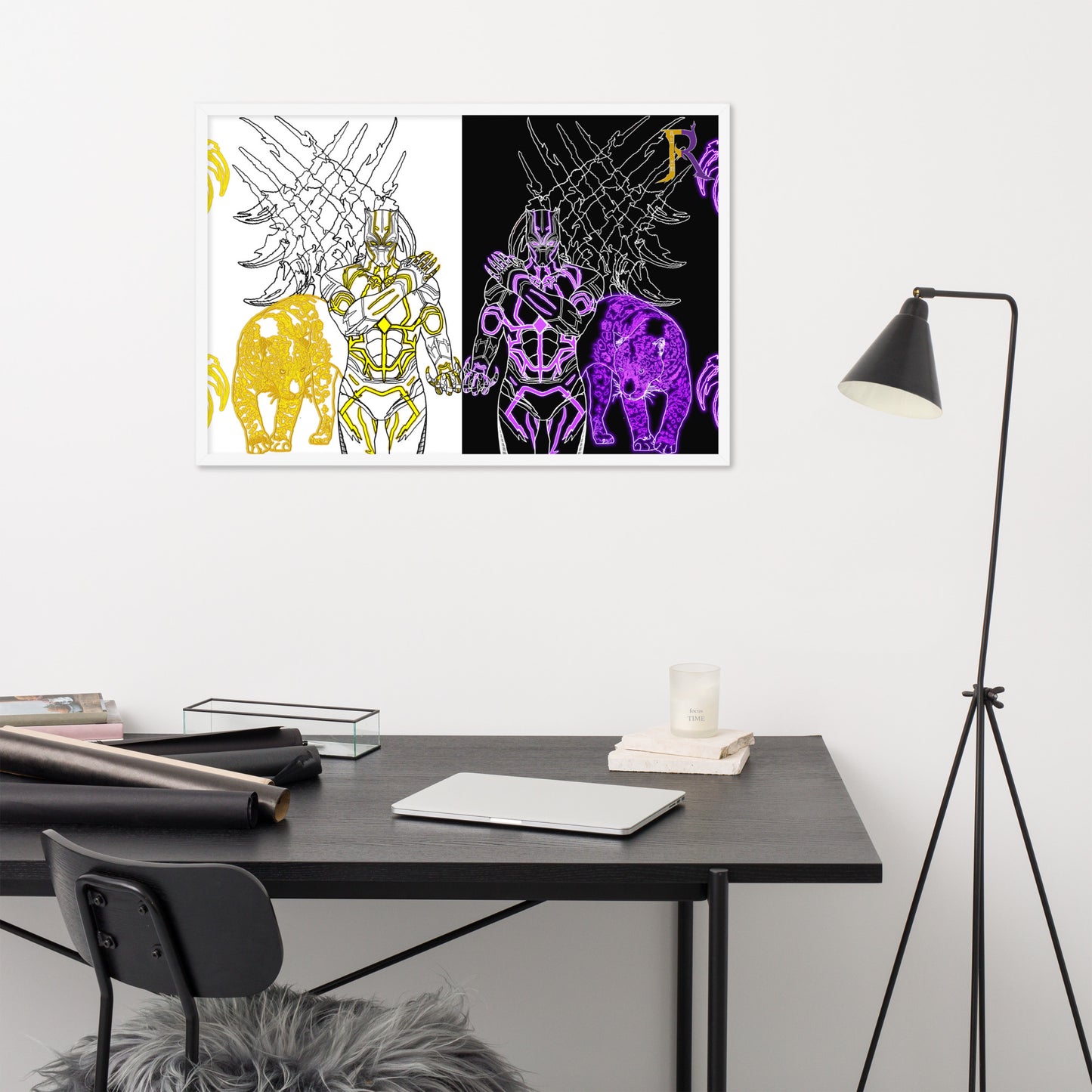 Black Panther Framed Poster