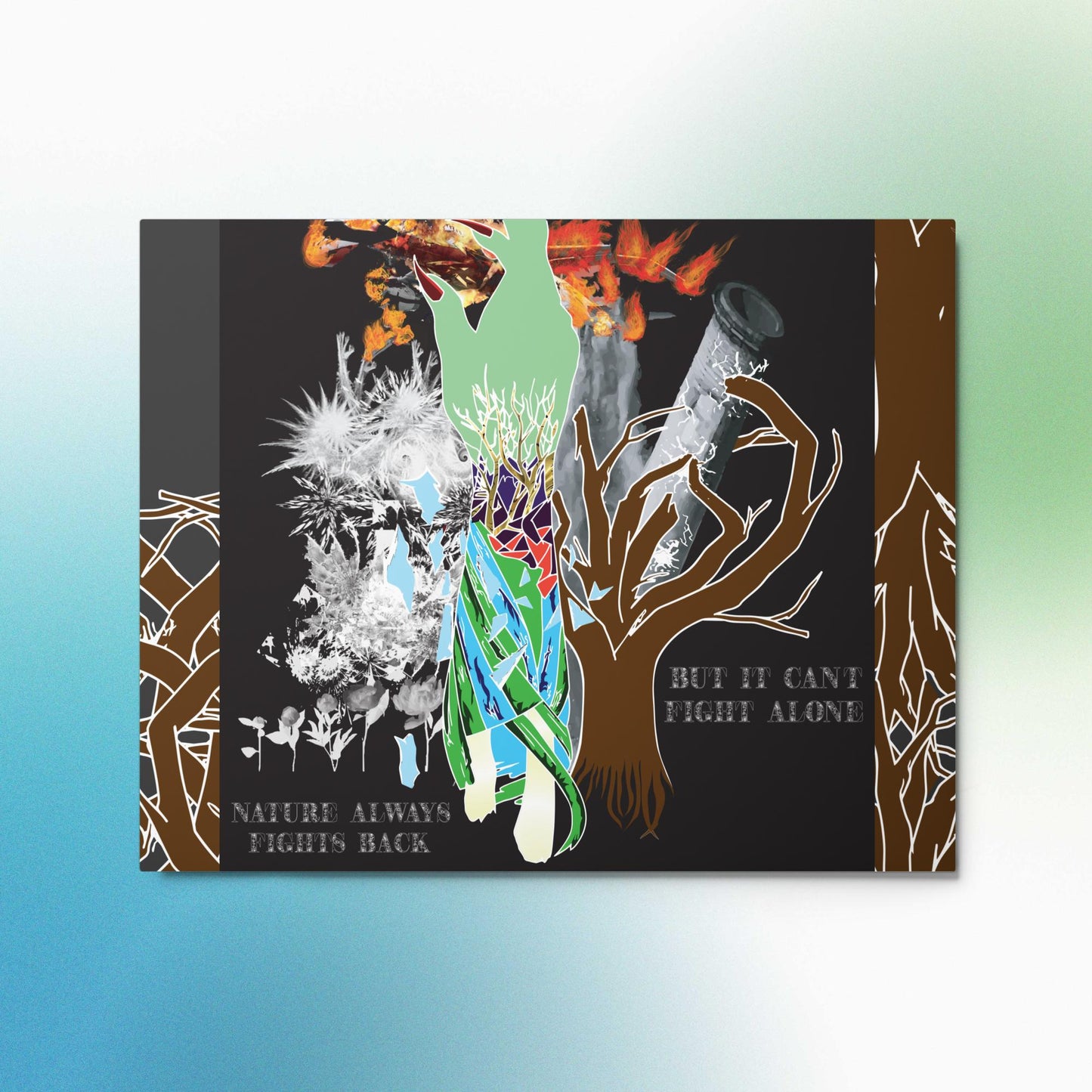Power Of Nature Metal Prints